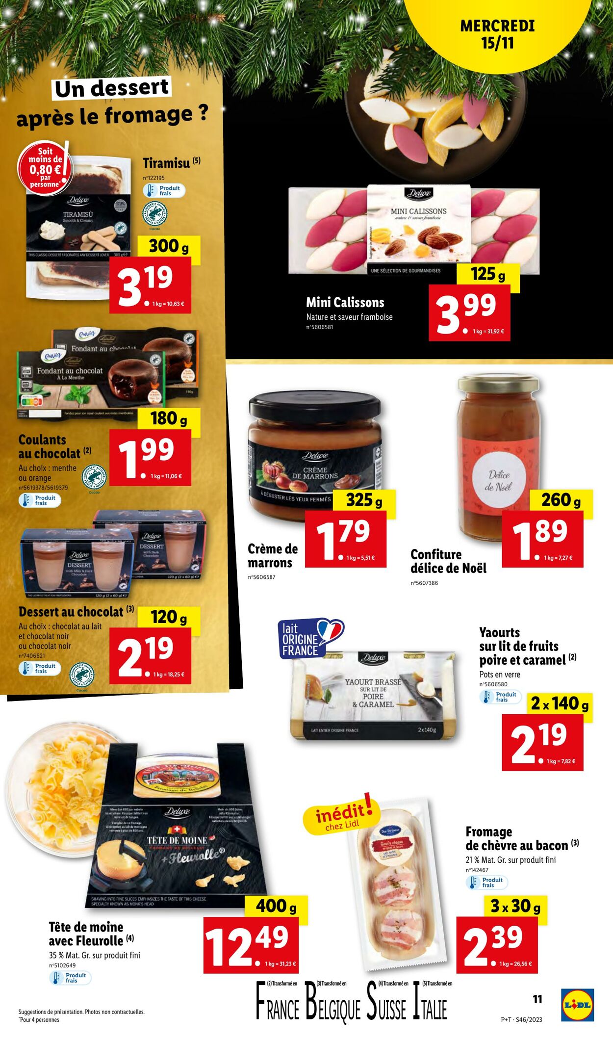 Catalogue Lidl 15.11.2023 - 21.11.2023