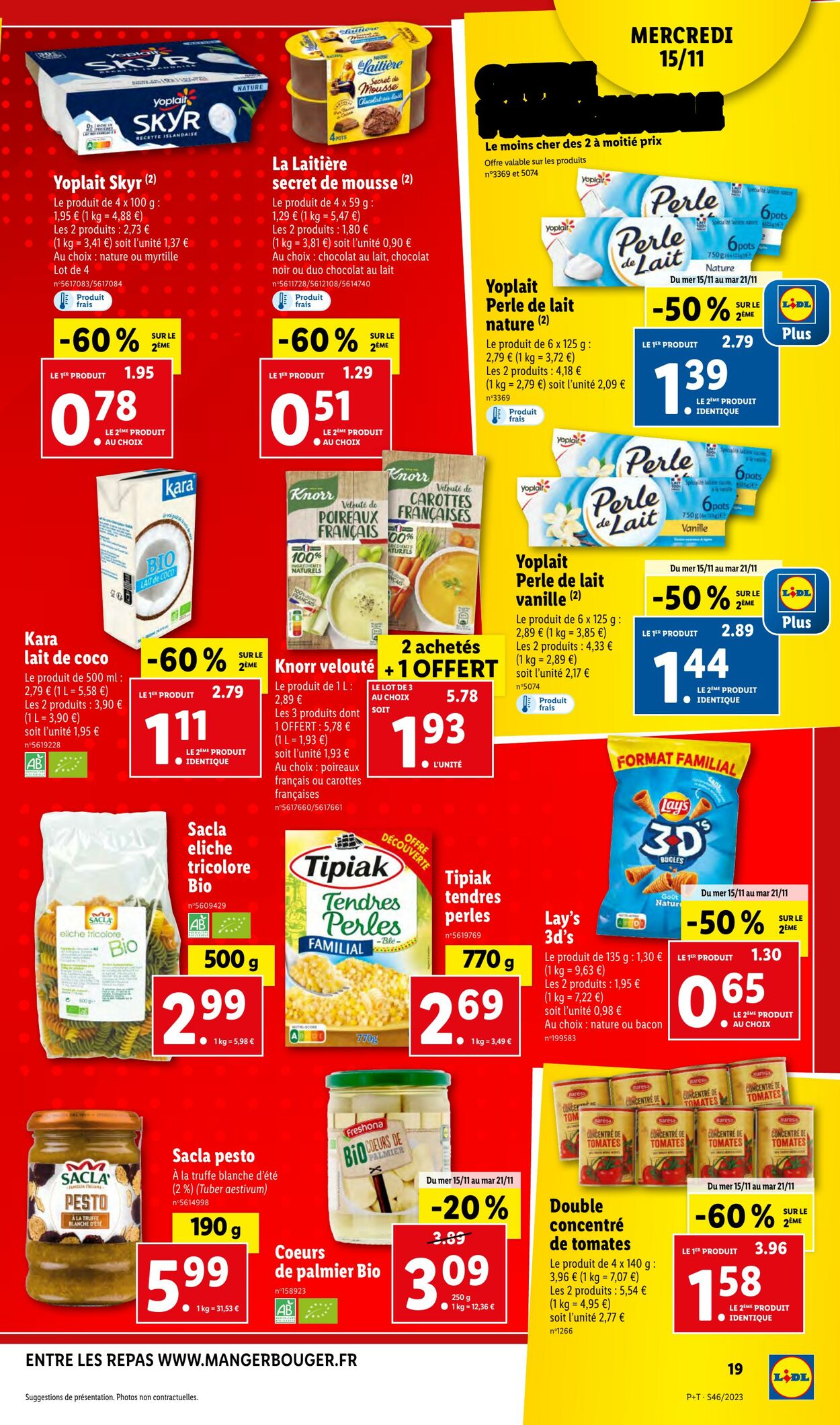 Catalogue Lidl 15.11.2023 - 21.11.2023