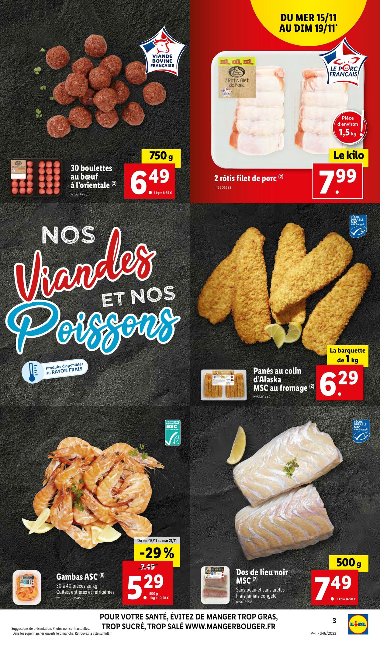 Catalogue Lidl 15.11.2023 - 21.11.2023