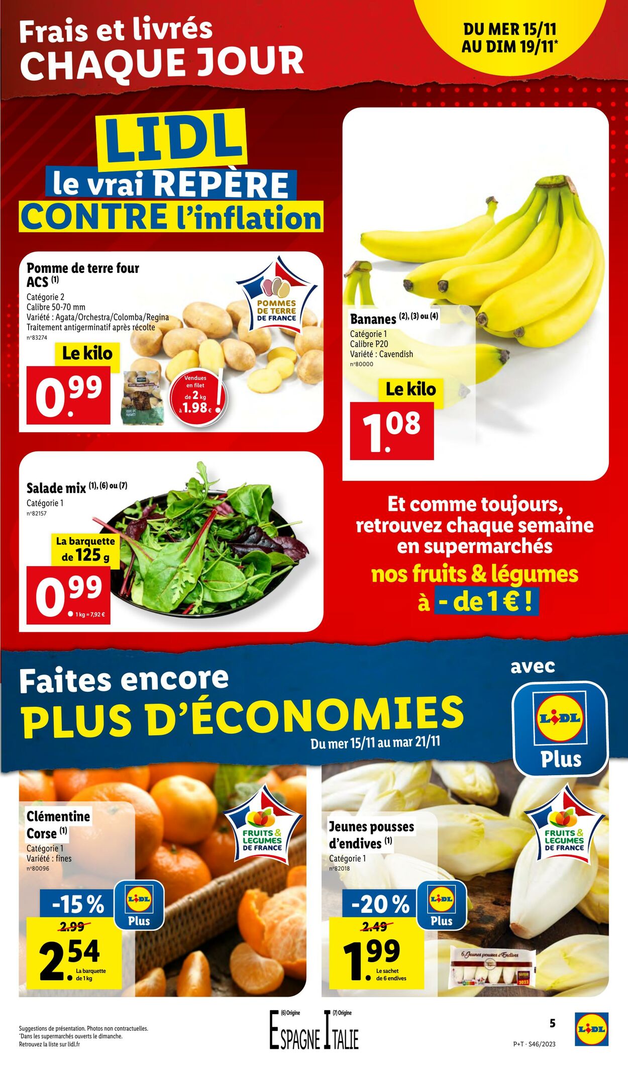 Catalogue Lidl 15.11.2023 - 21.11.2023