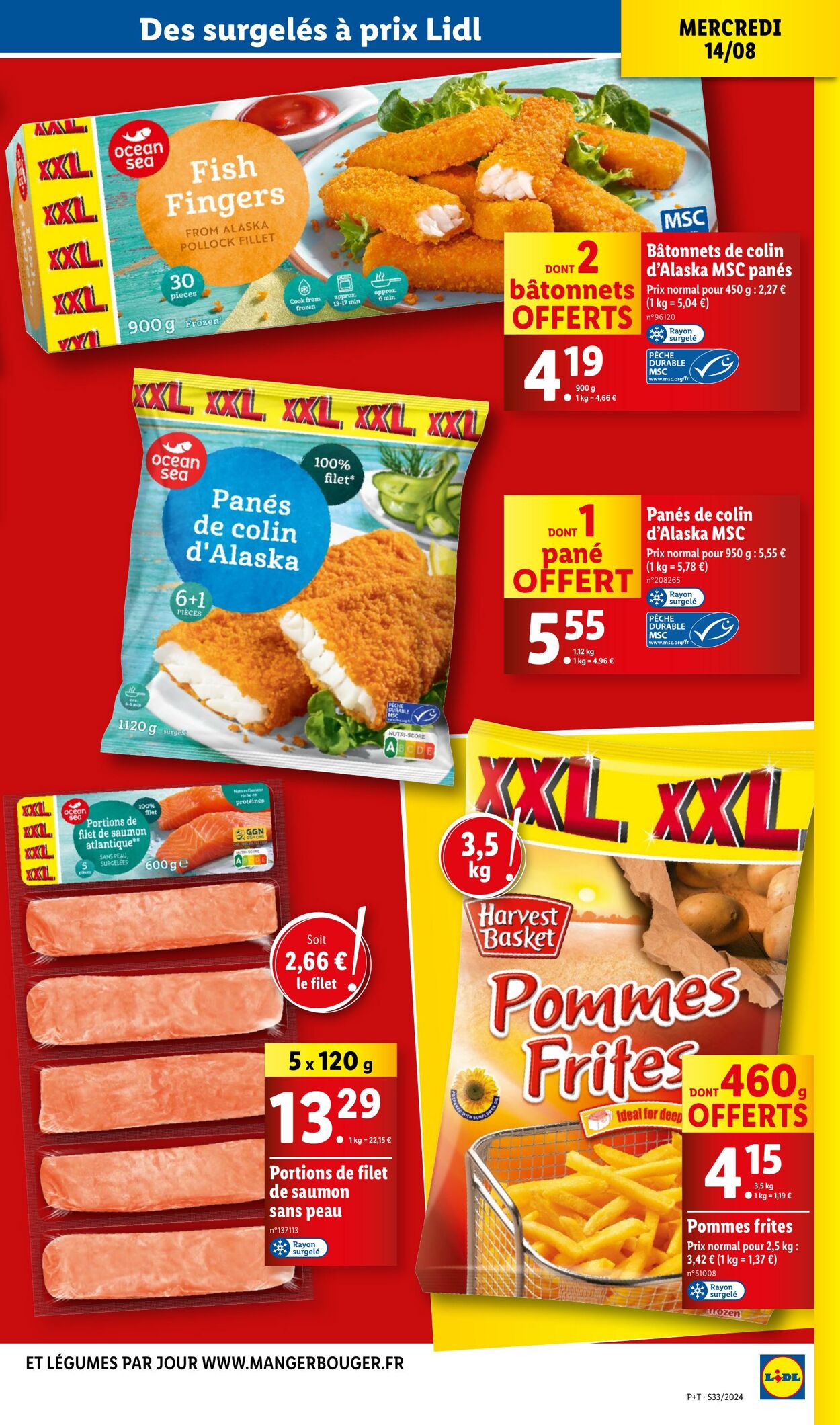 Catalogue Lidl 14.08.2024 - 20.08.2024