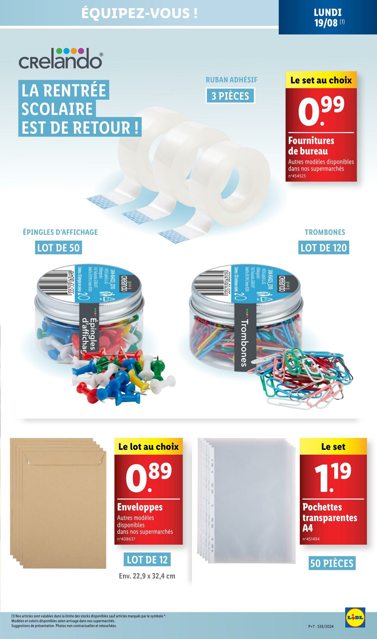 Catalogue Lidl 14.08.2024 - 20.08.2024