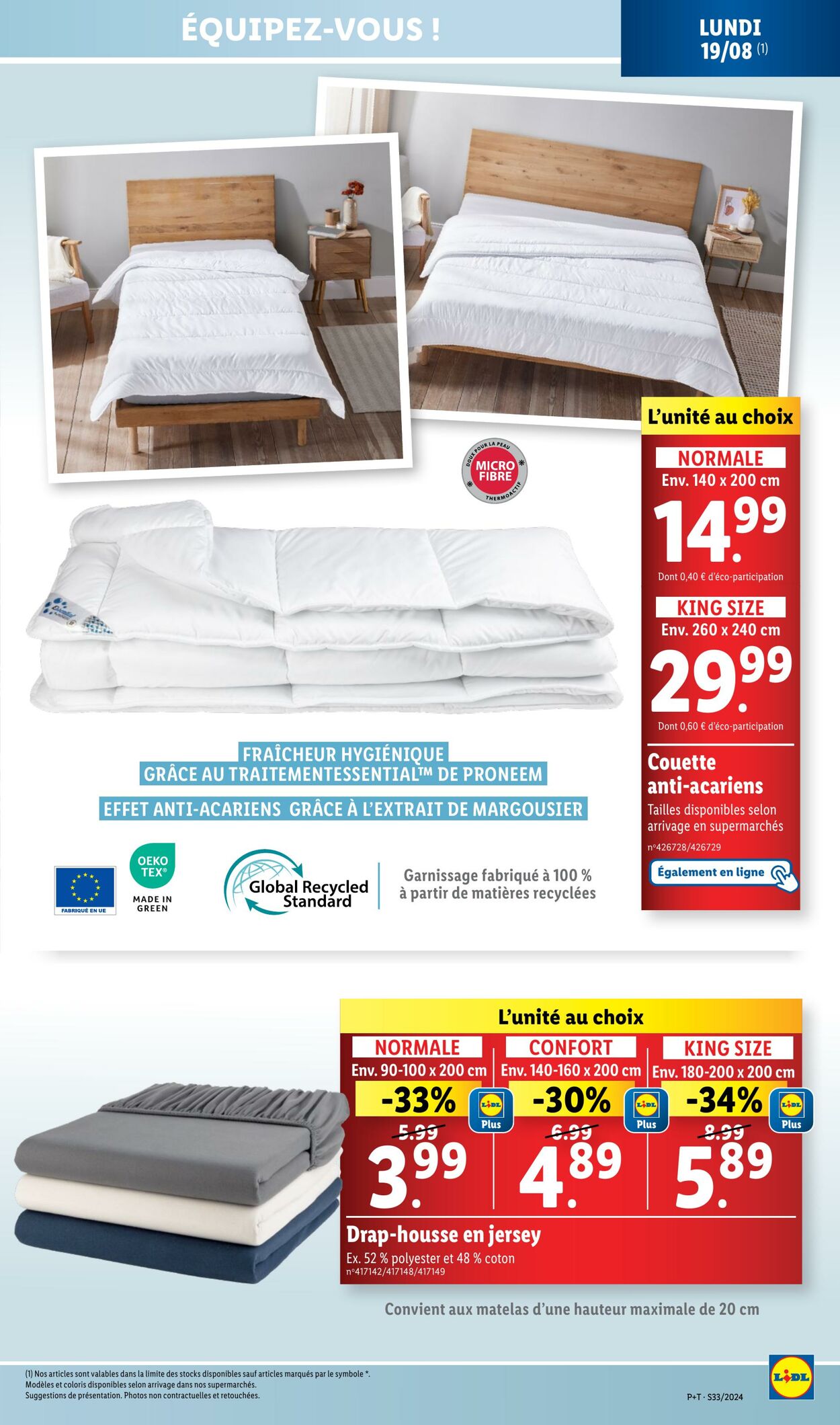 Catalogue Lidl 14.08.2024 - 20.08.2024