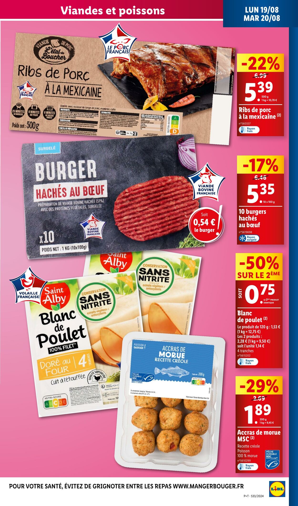 Catalogue Lidl 14.08.2024 - 20.08.2024