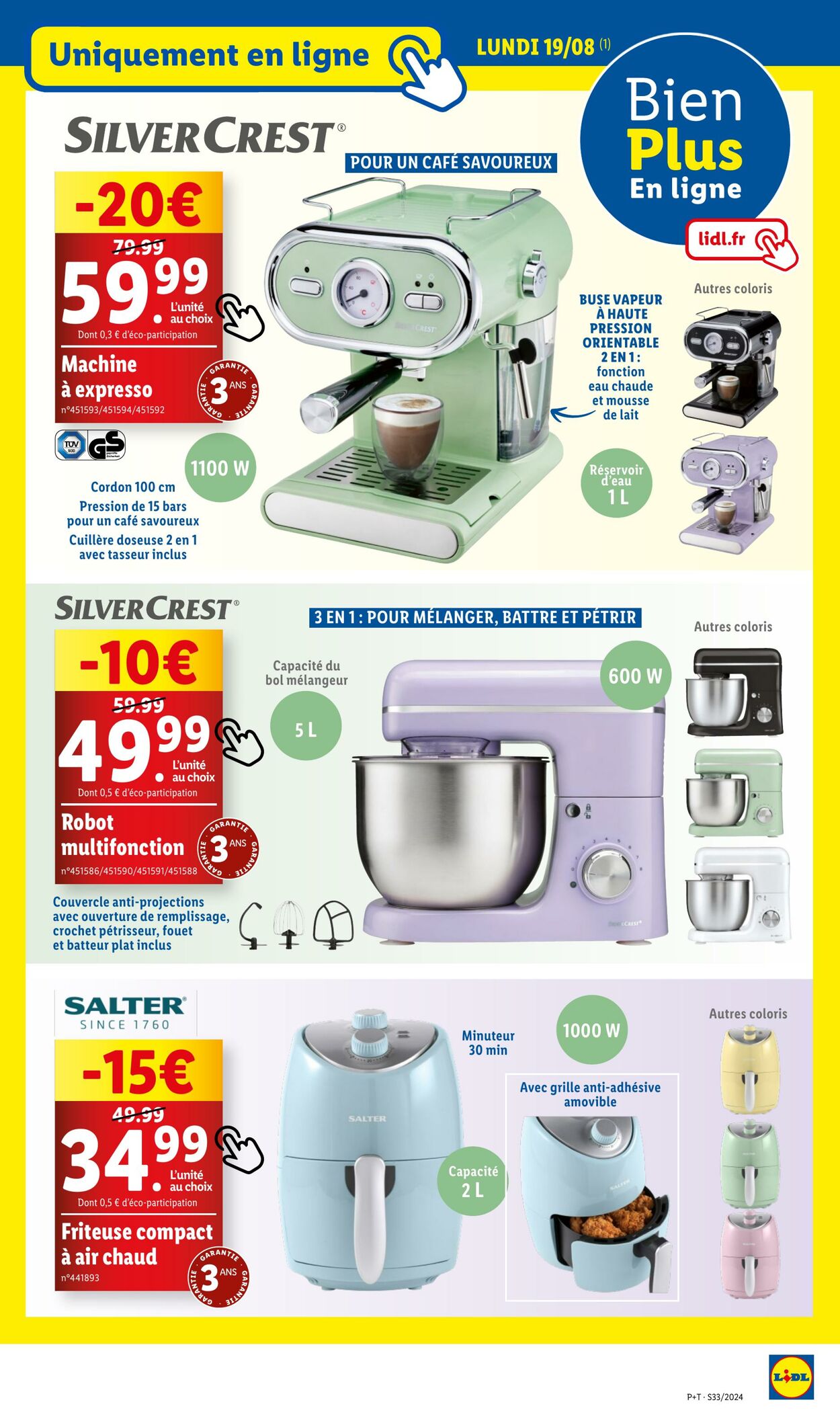 Catalogue Lidl 14.08.2024 - 20.08.2024