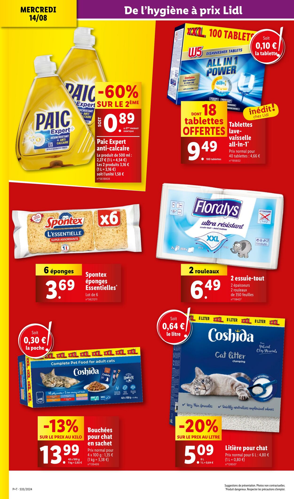 Catalogue Lidl 14.08.2024 - 20.08.2024