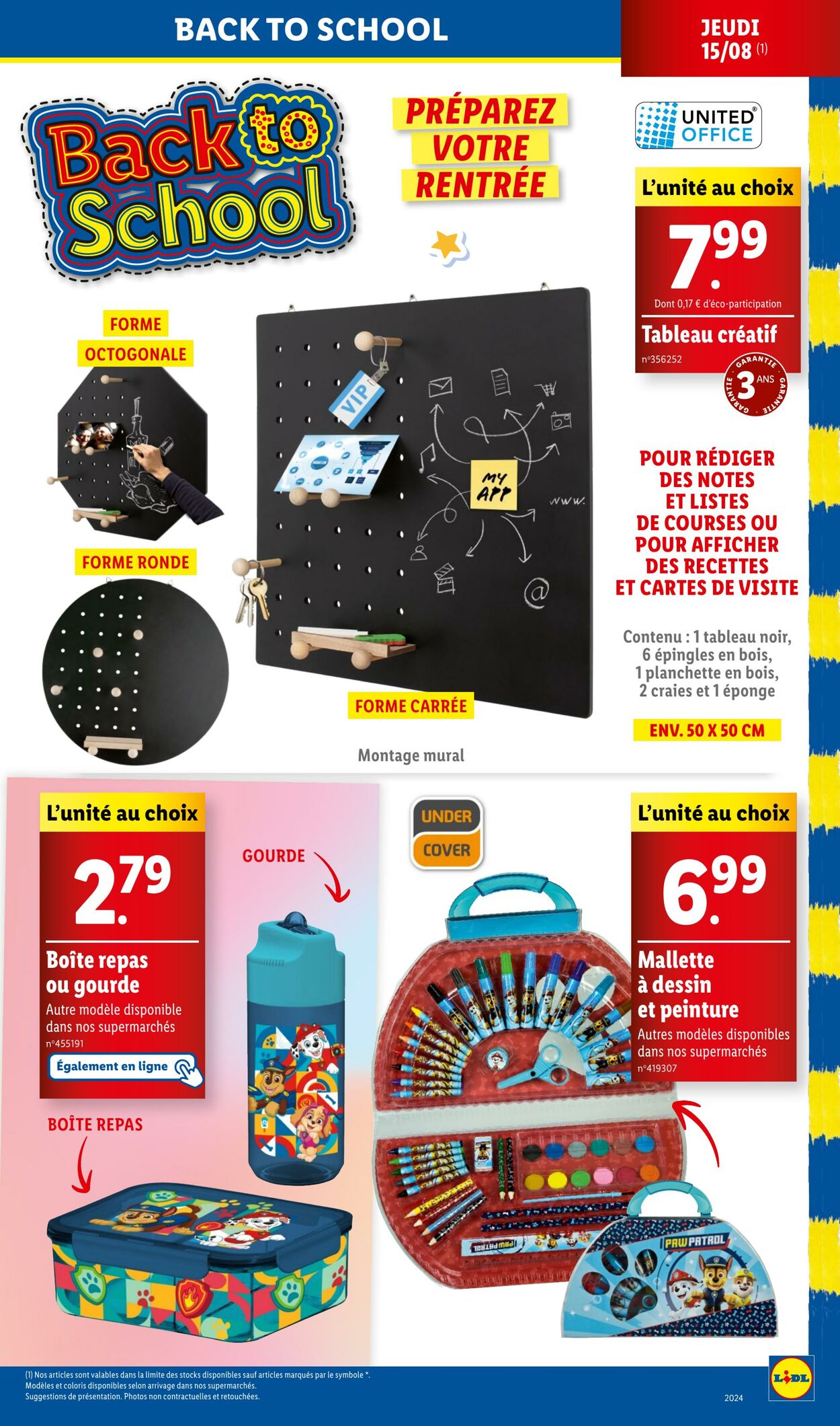 Catalogue Lidl 14.08.2024 - 20.08.2024