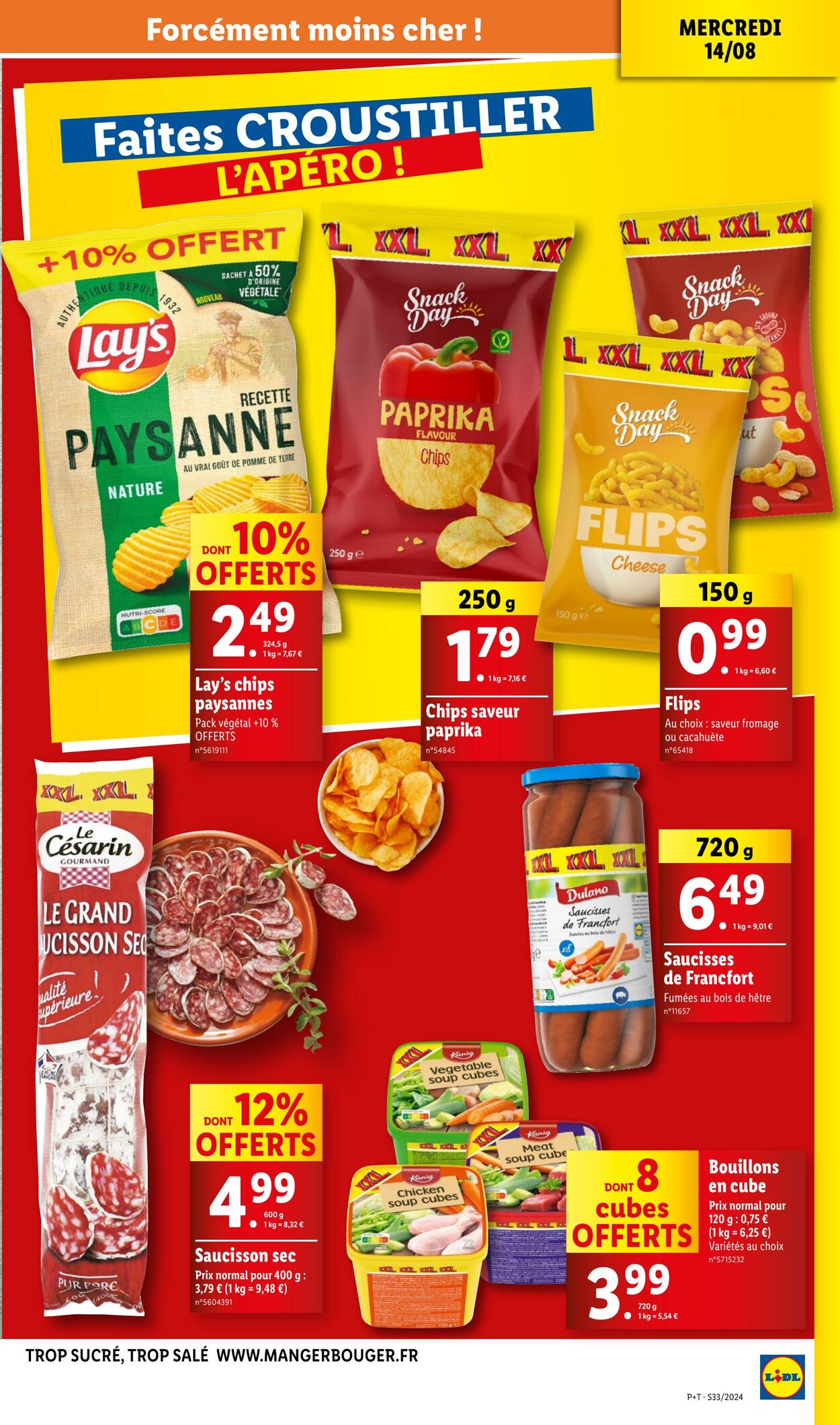 Catalogue Lidl 14.08.2024 - 20.08.2024