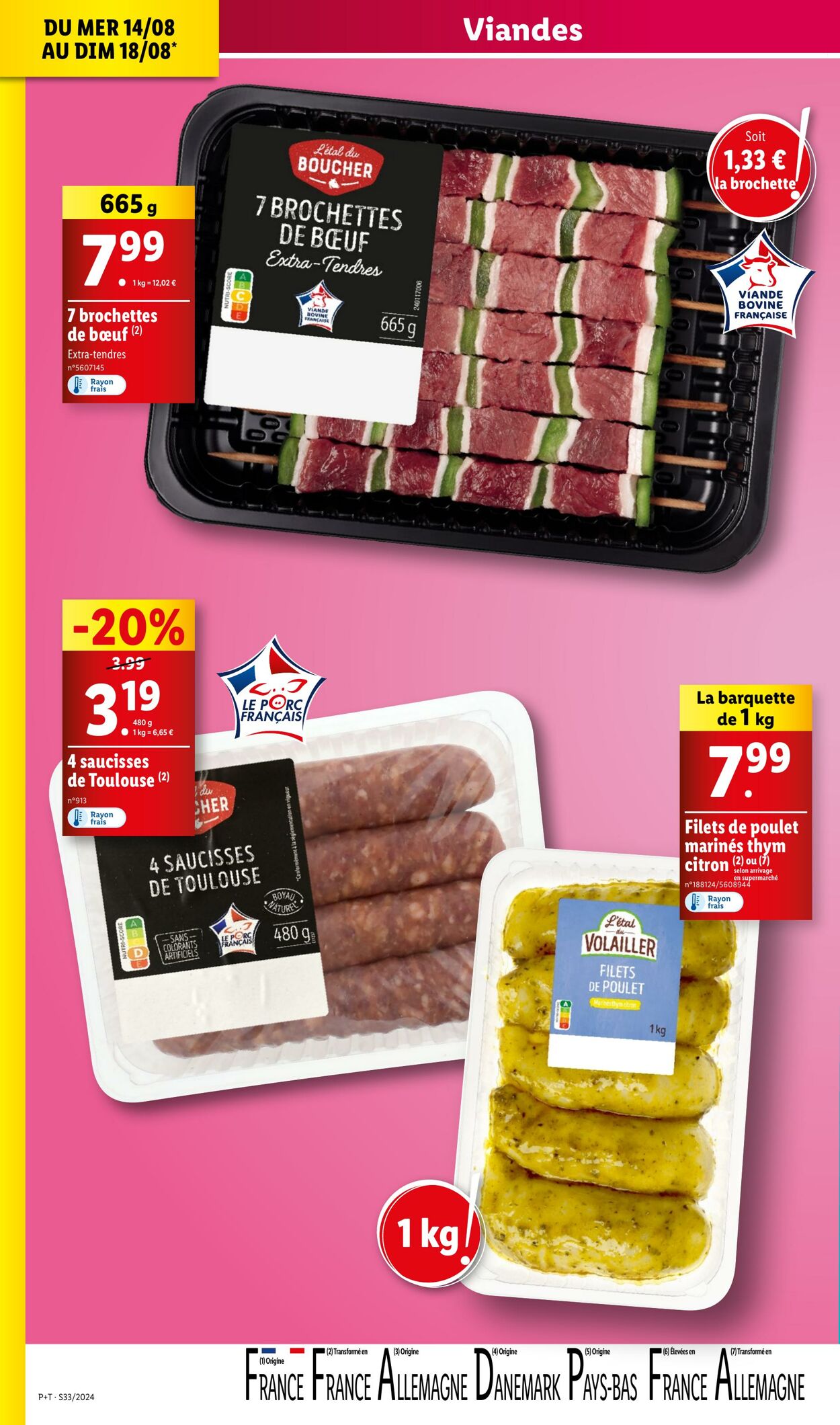 Catalogue Lidl 14.08.2024 - 20.08.2024