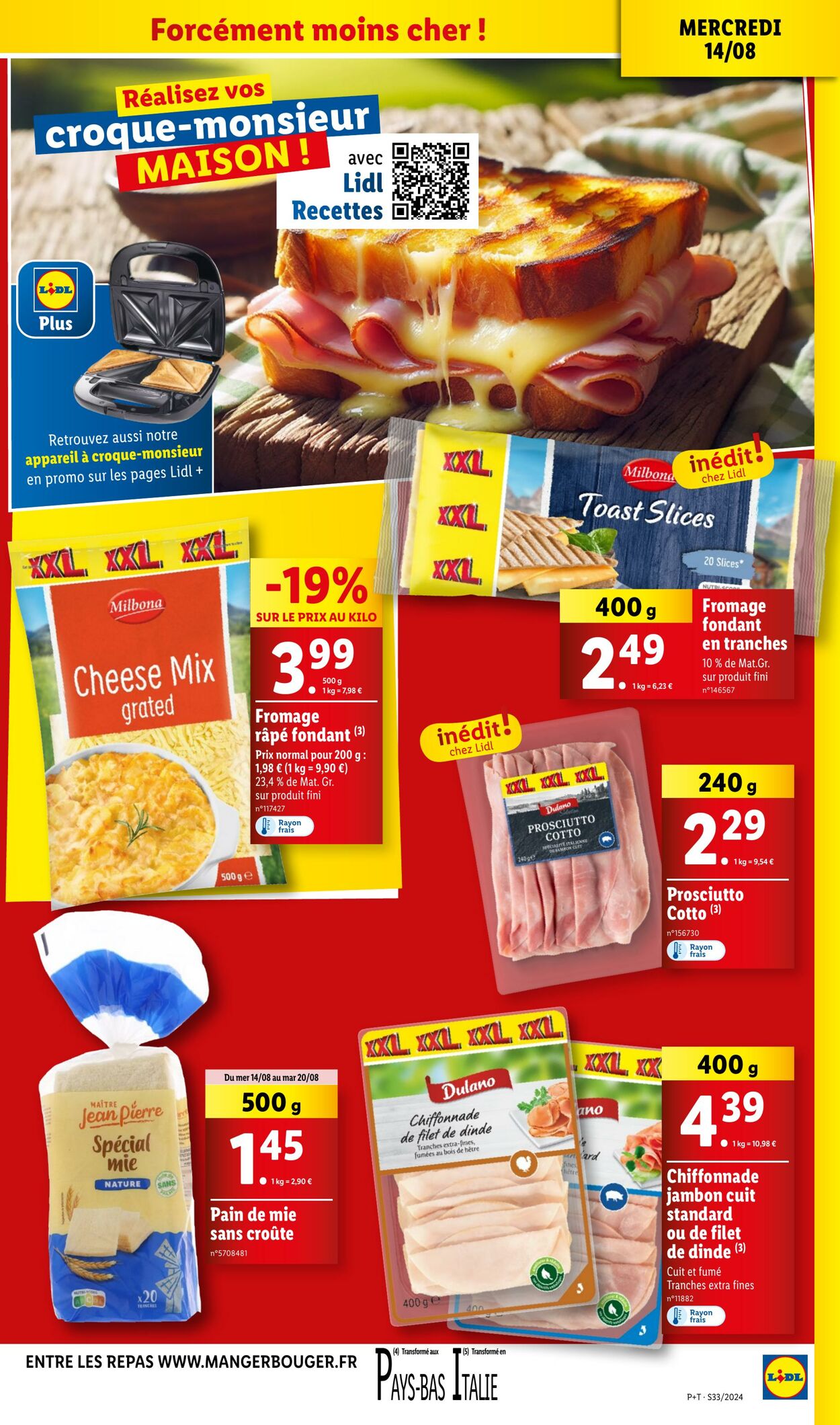 Catalogue Lidl 14.08.2024 - 20.08.2024