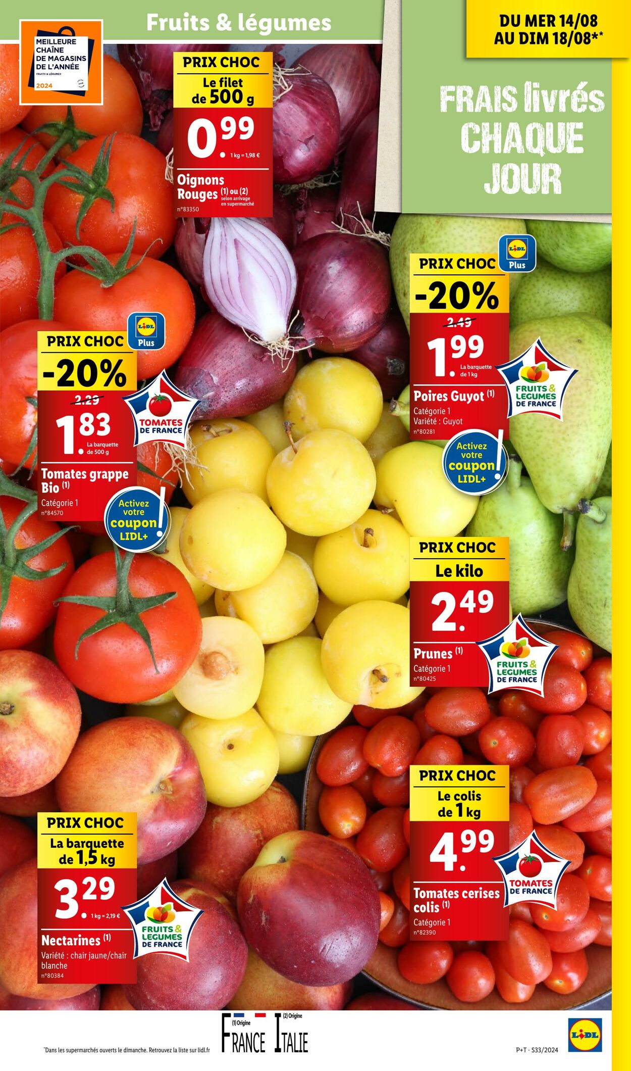 Catalogue Lidl 14.08.2024 - 20.08.2024