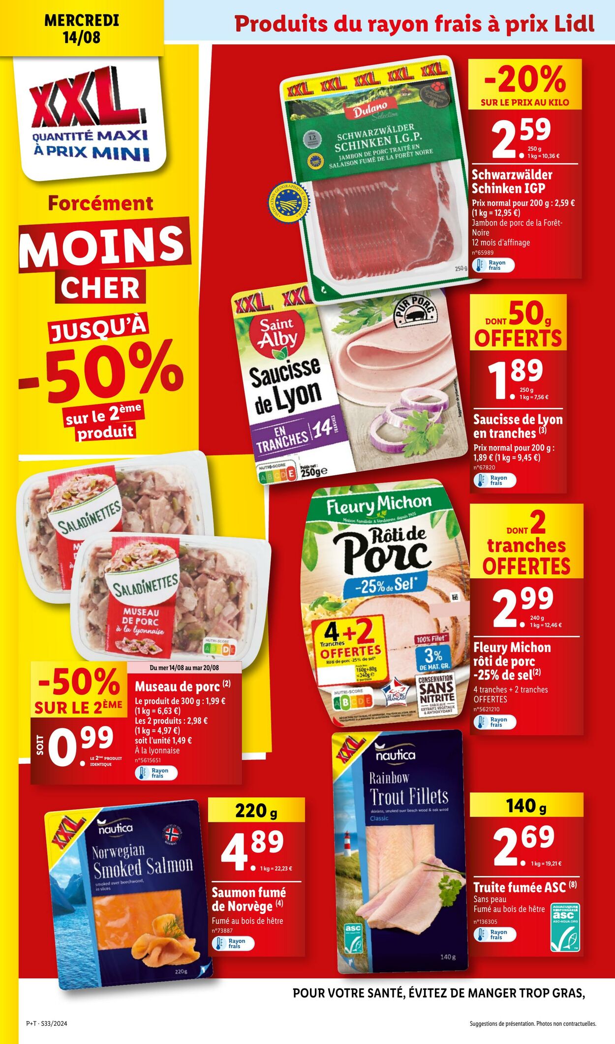 Catalogue Lidl 14.08.2024 - 20.08.2024