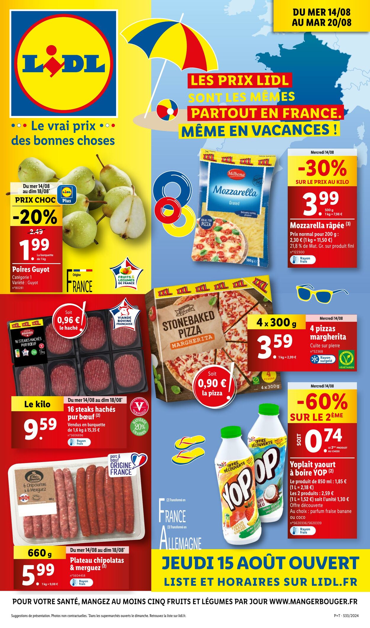 Catalogue Lidl 14.08.2024 - 20.08.2024