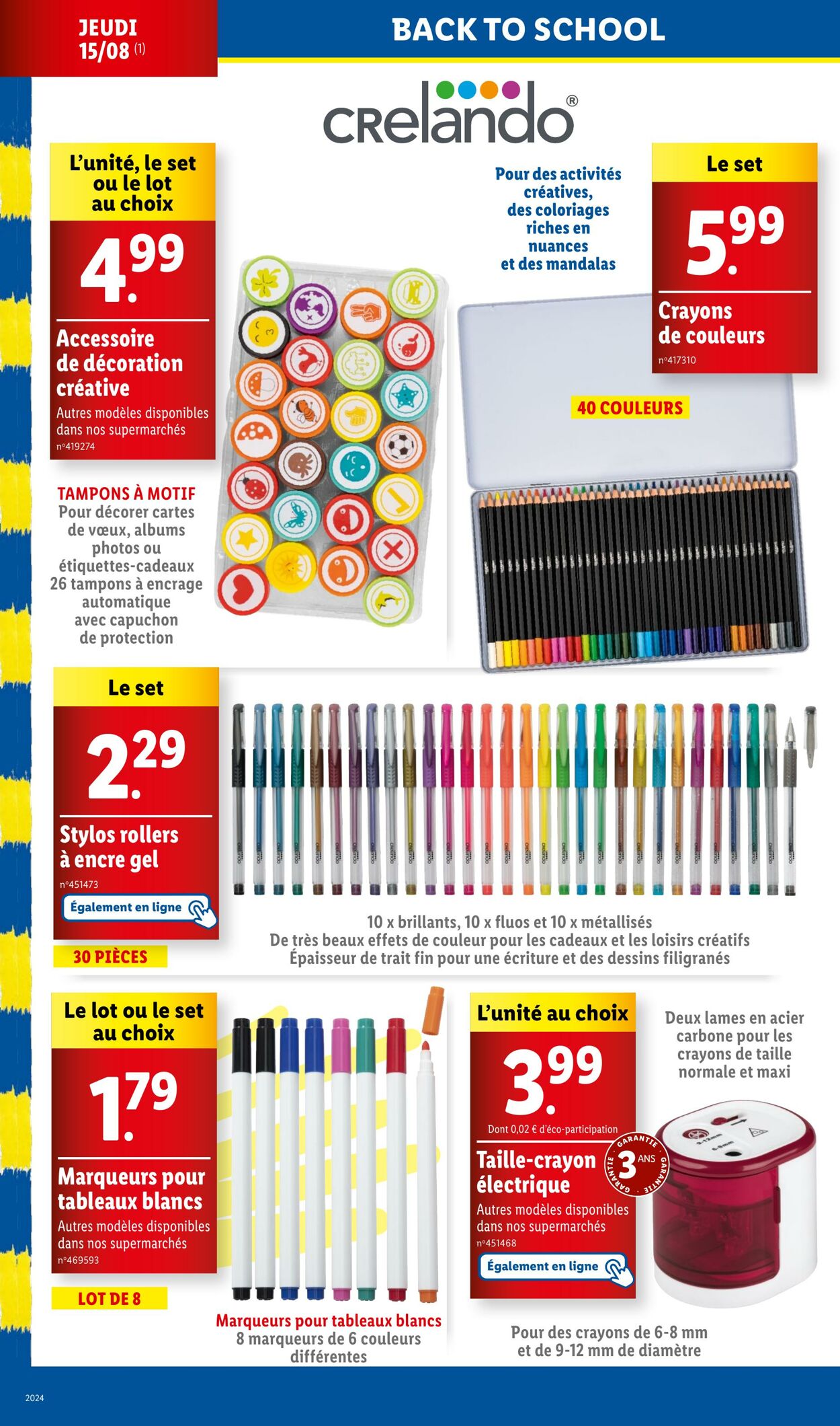 Catalogue Lidl 14.08.2024 - 20.08.2024