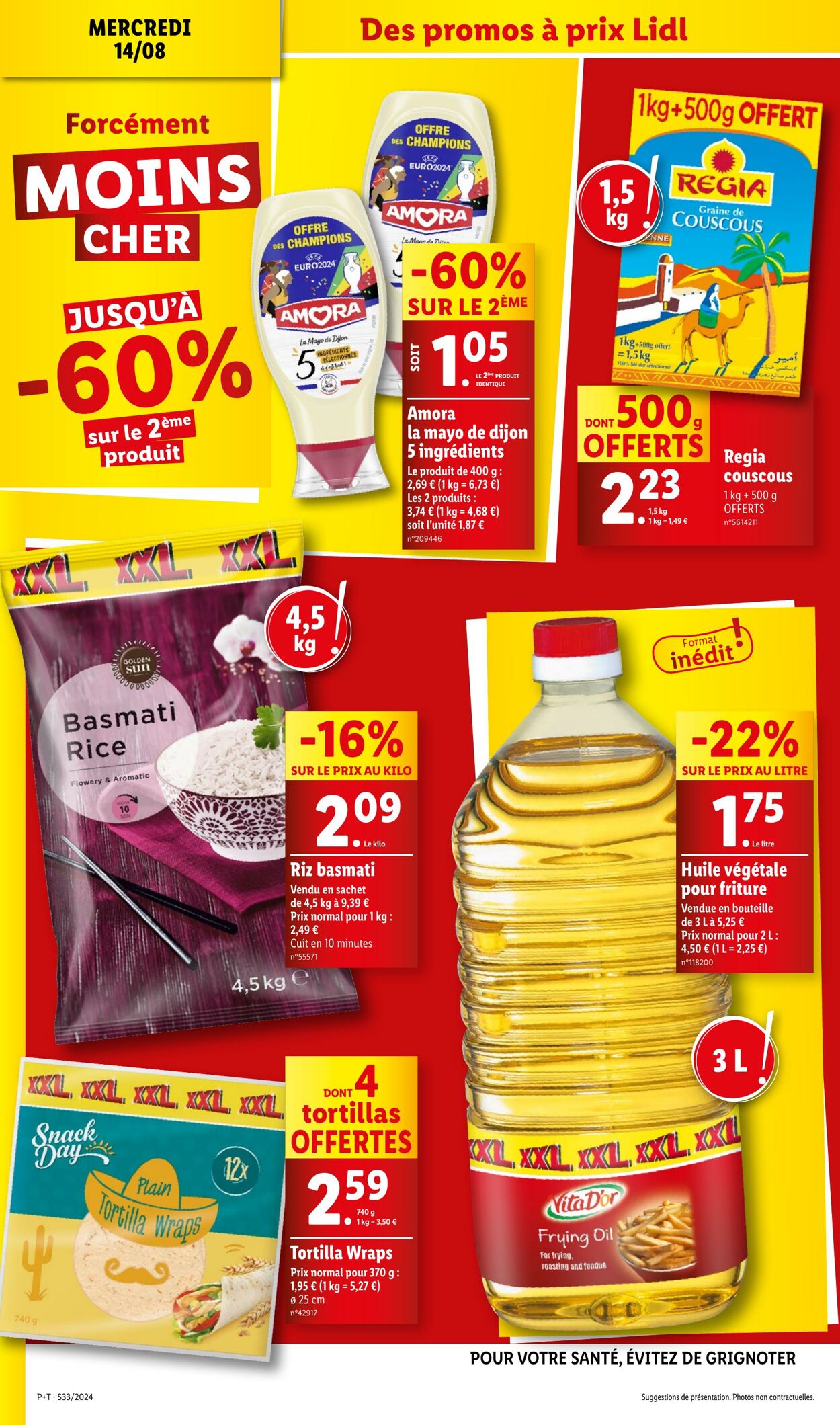 Catalogue Lidl 14.08.2024 - 20.08.2024