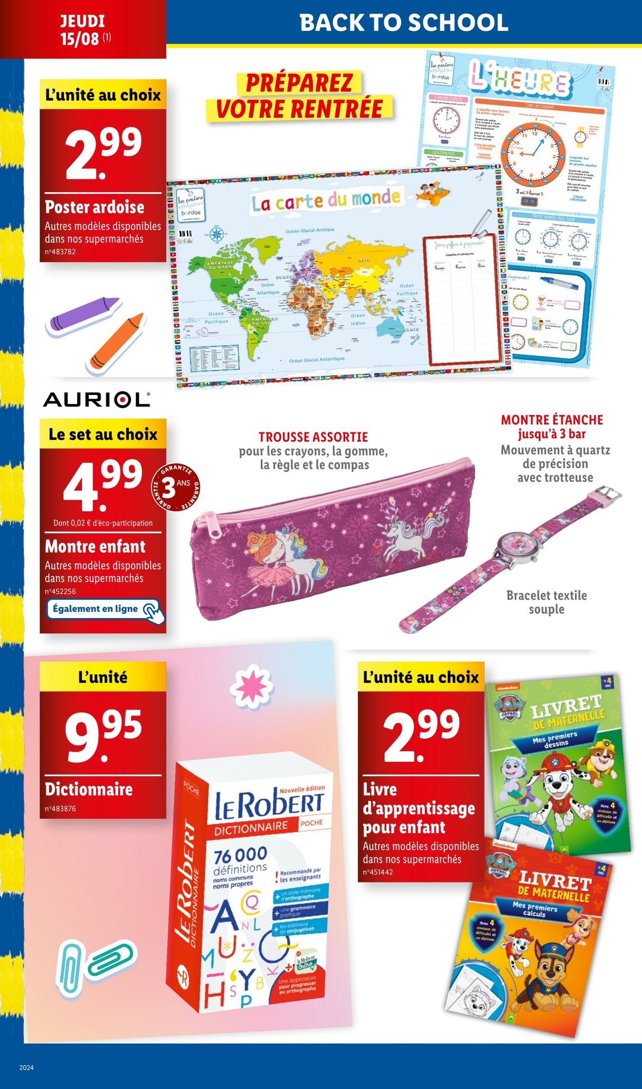 Catalogue Lidl 14.08.2024 - 20.08.2024