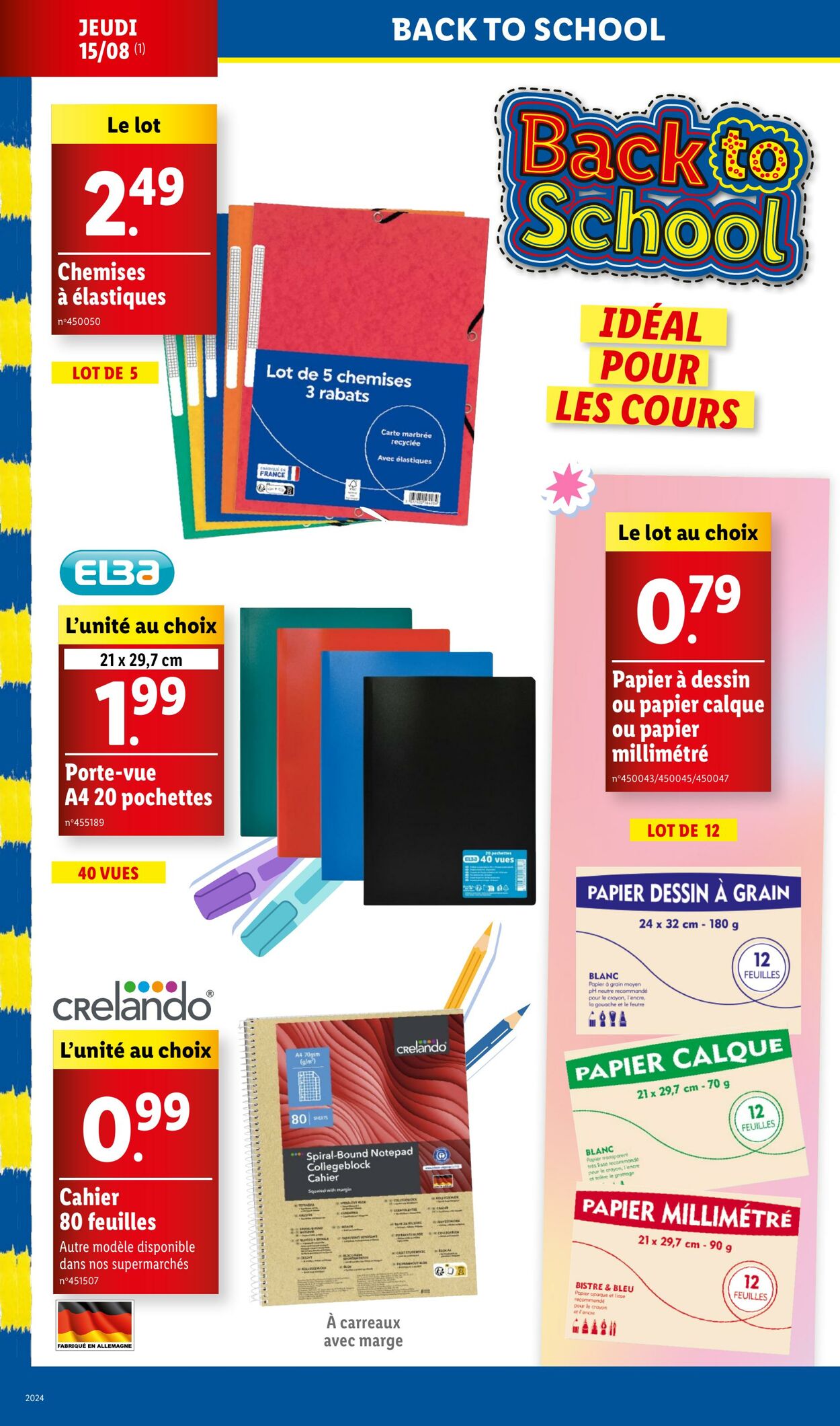 Catalogue Lidl 14.08.2024 - 20.08.2024