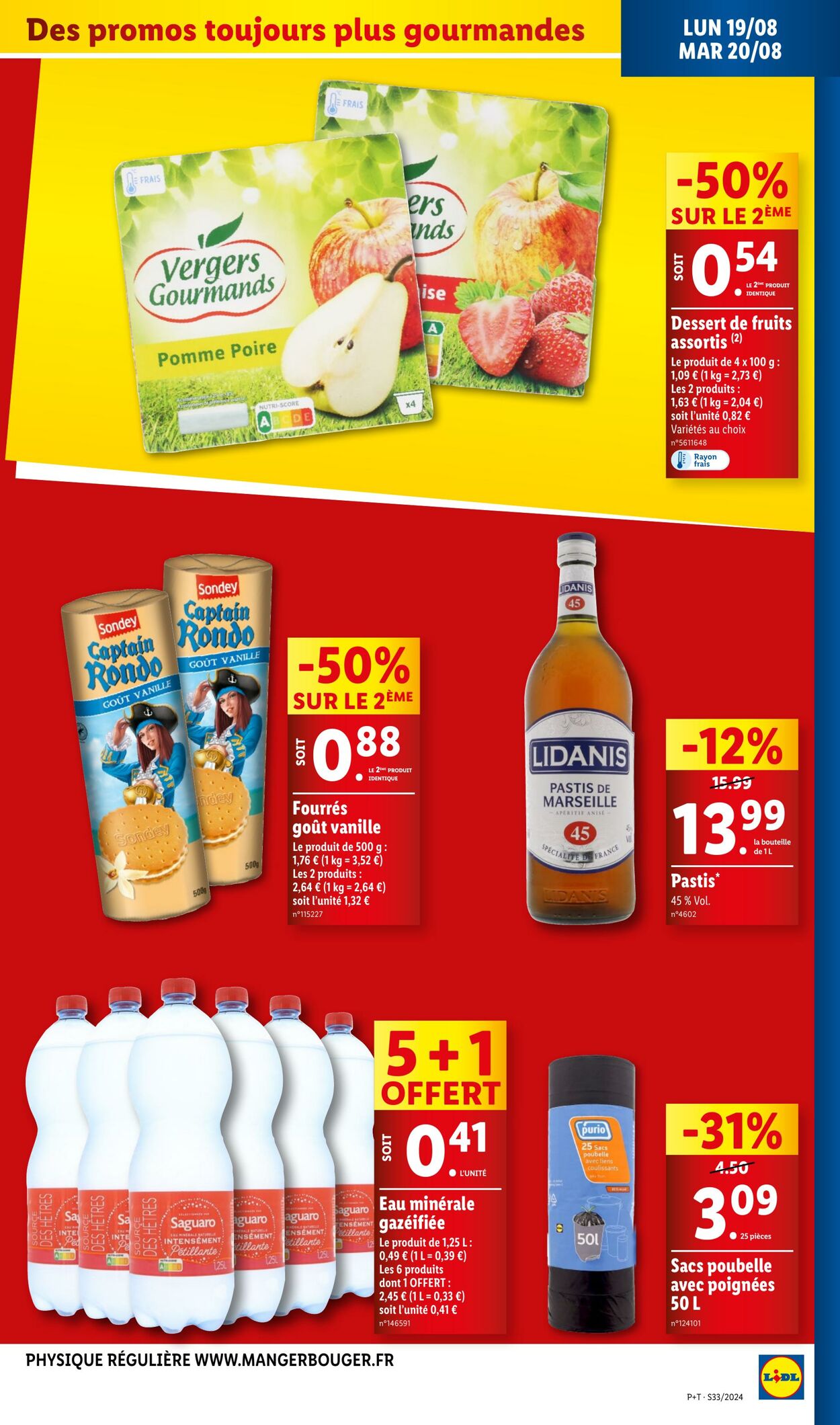 Catalogue Lidl 14.08.2024 - 20.08.2024