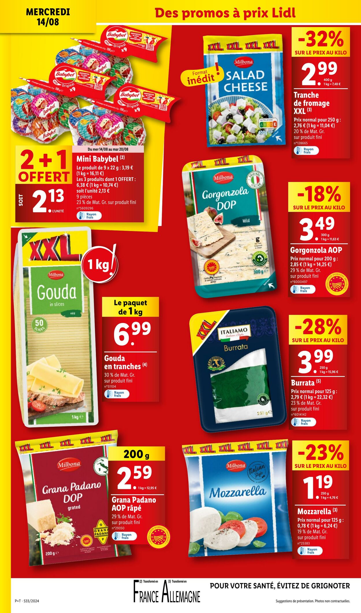 Catalogue Lidl 14.08.2024 - 20.08.2024