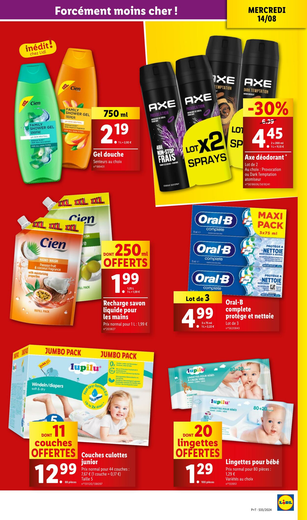 Catalogue Lidl 14.08.2024 - 20.08.2024