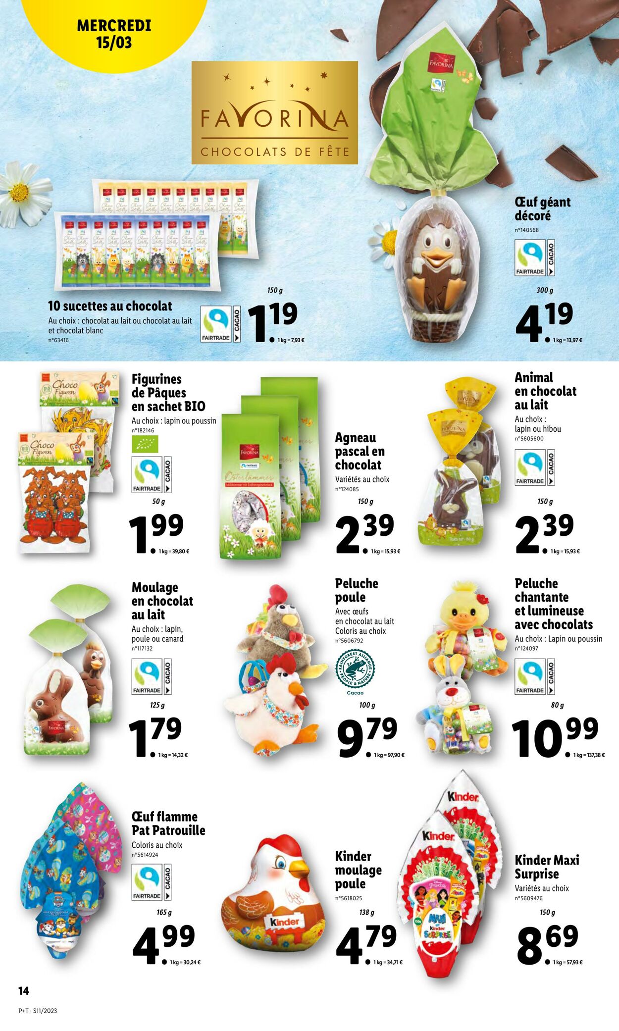 Catalogue Lidl 15.03.2023 - 21.03.2023