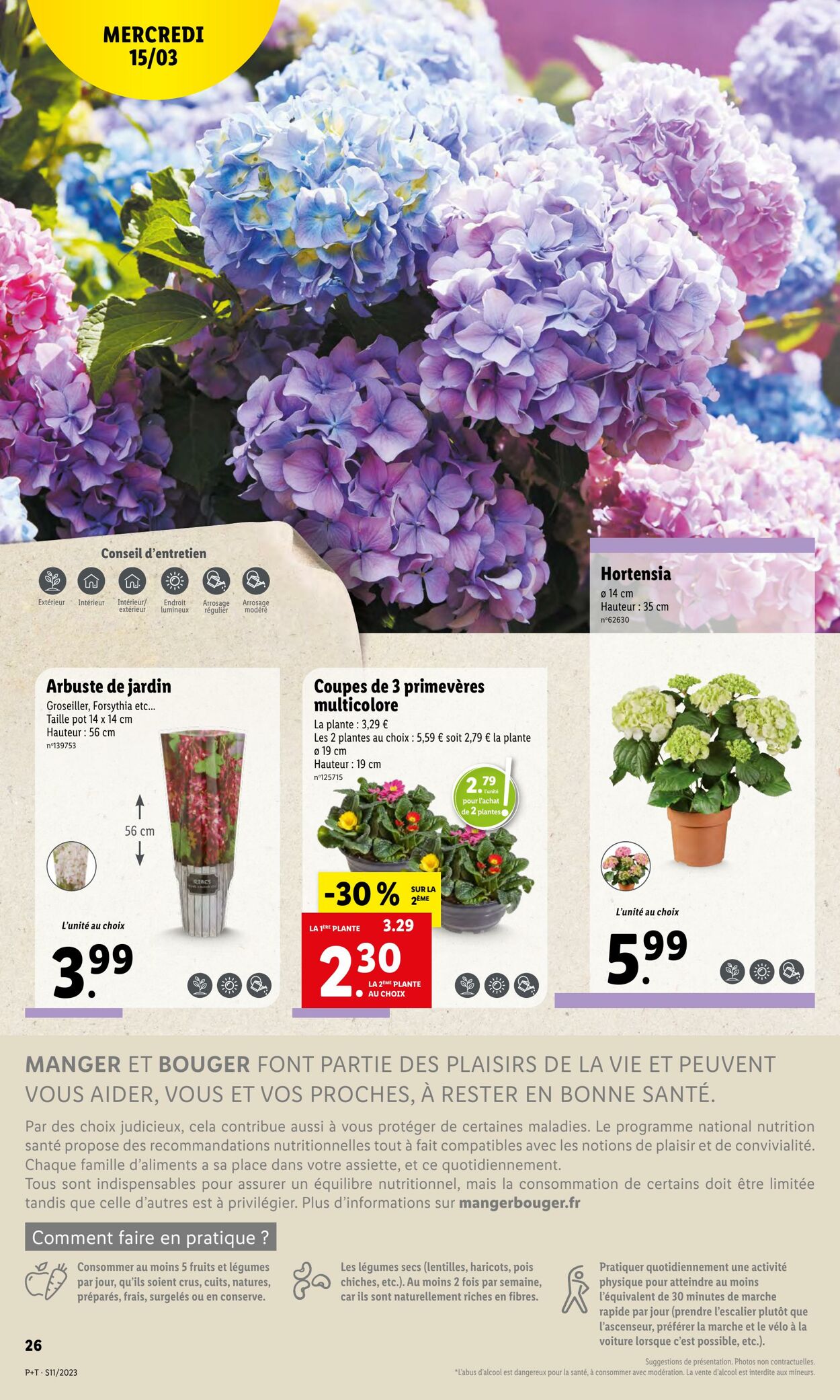 Catalogue Lidl 15.03.2023 - 21.03.2023