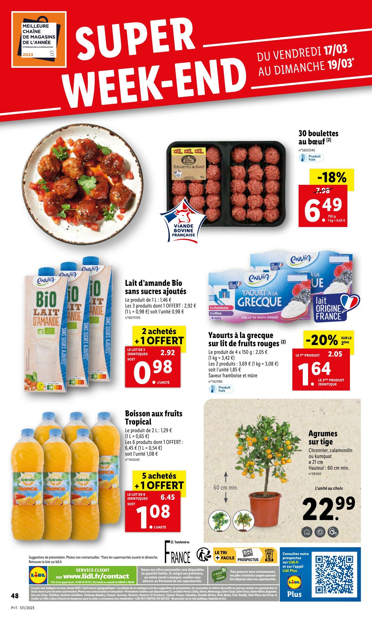 Catalogue Lidl 15.03.2023 - 21.03.2023