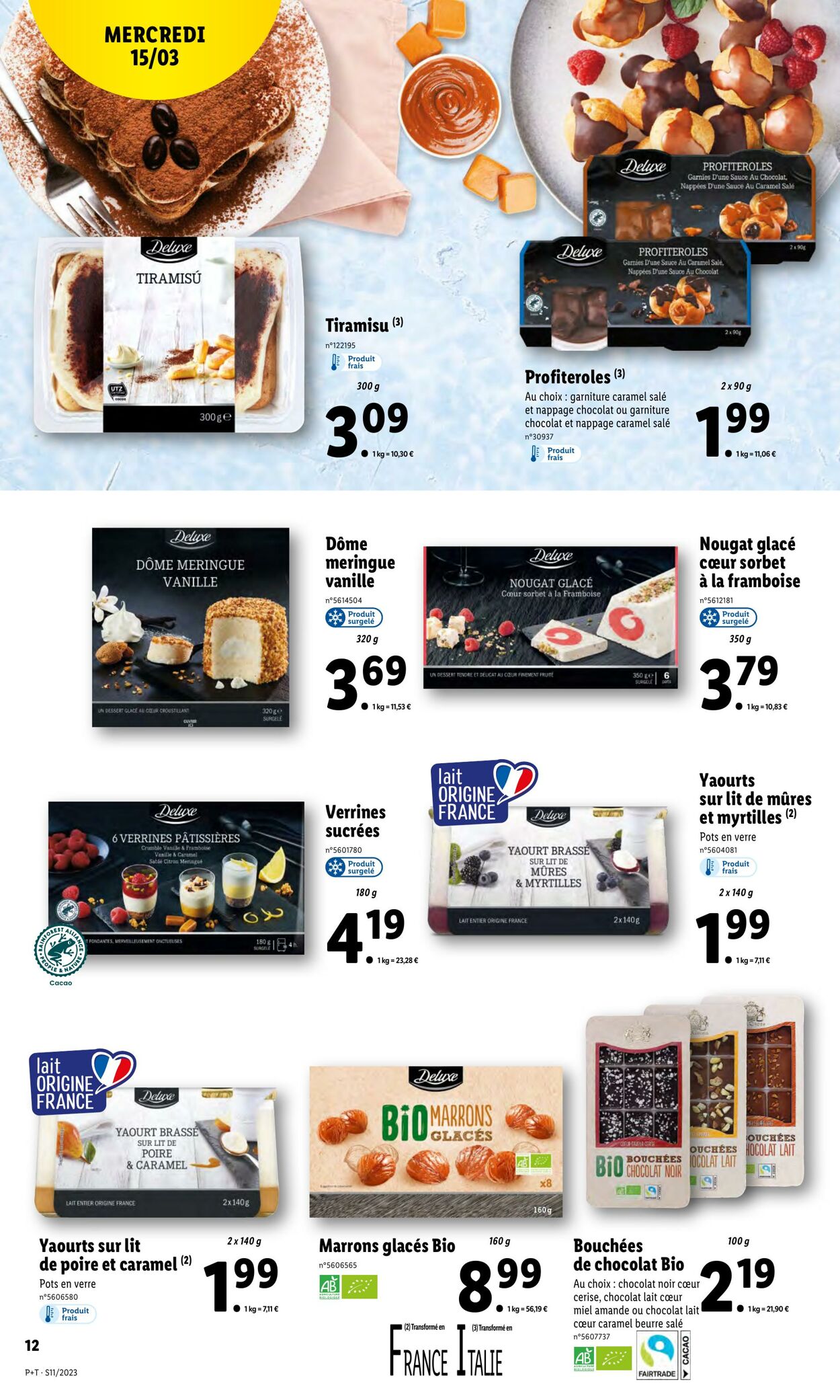 Catalogue Lidl 15.03.2023 - 21.03.2023