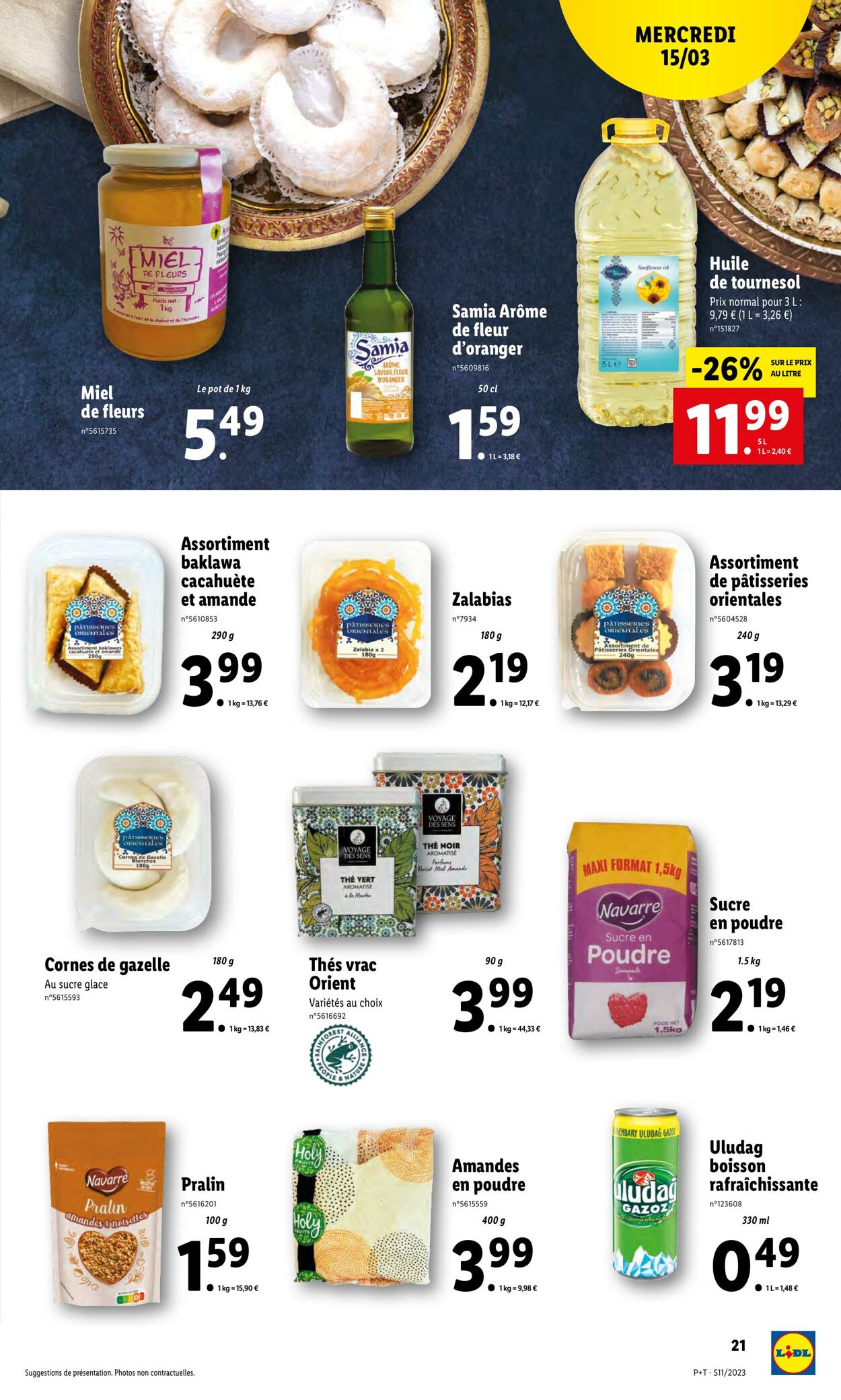 Catalogue Lidl 15.03.2023 - 21.03.2023