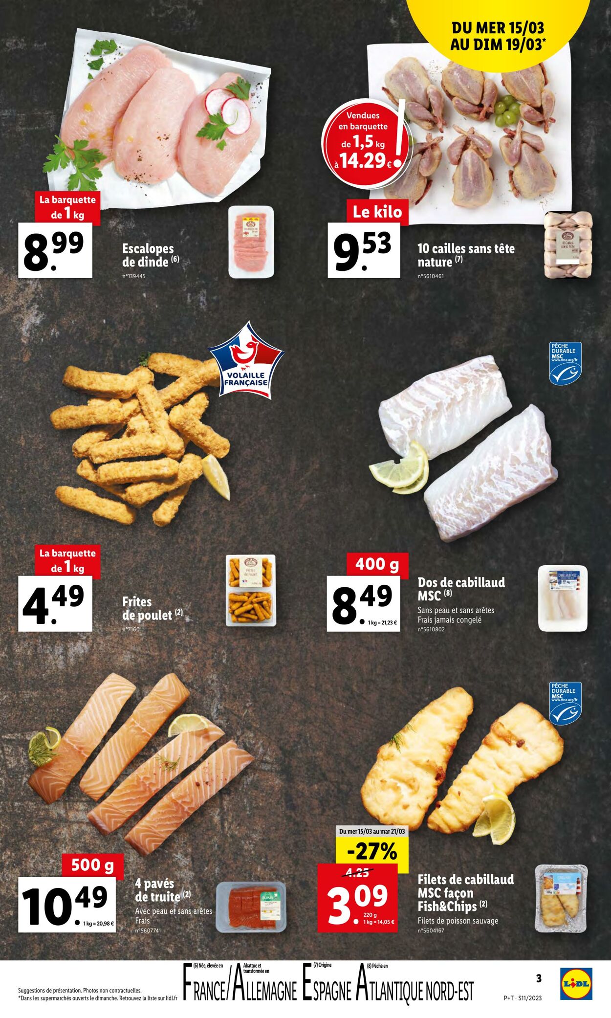 Catalogue Lidl 15.03.2023 - 21.03.2023