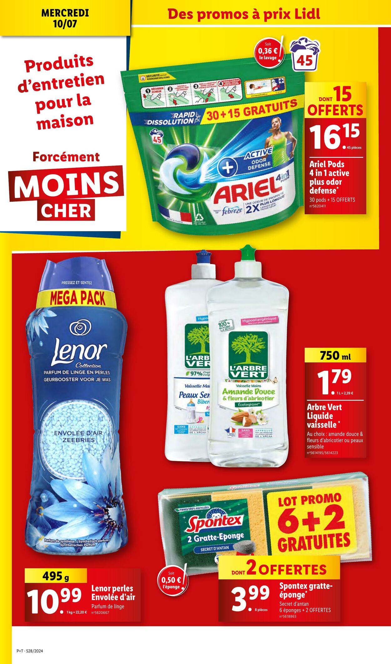 Catalogue Lidl 10.07.2024 - 16.07.2024