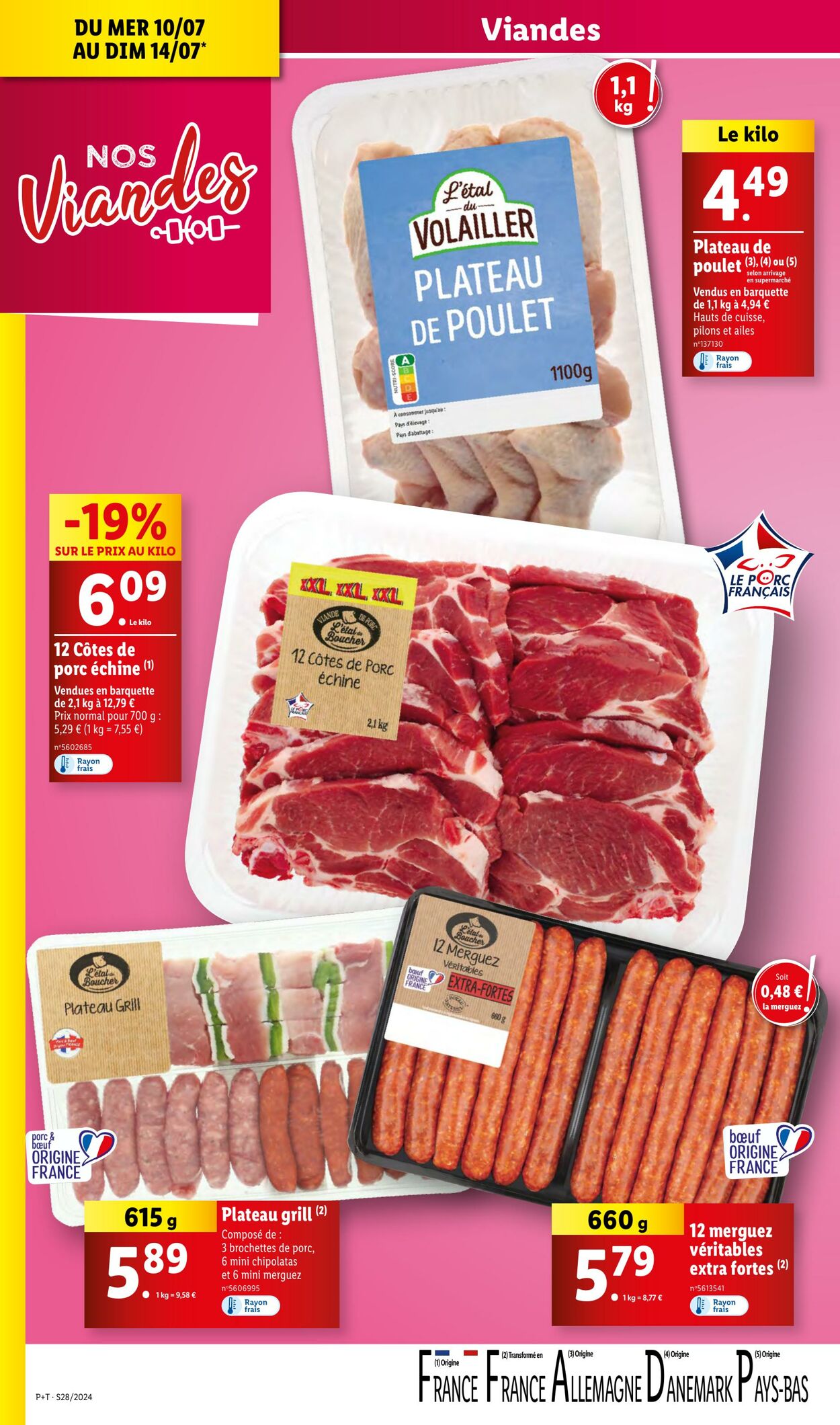 Catalogue Lidl 10.07.2024 - 16.07.2024