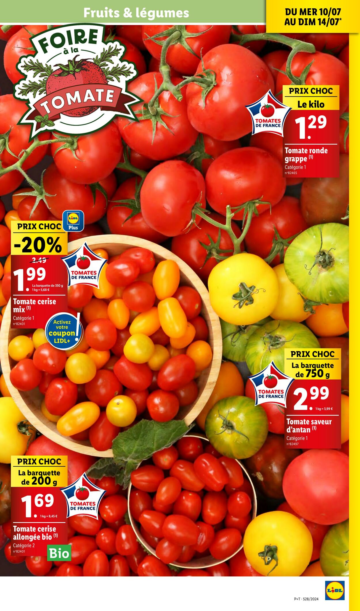 Catalogue Lidl 10.07.2024 - 16.07.2024