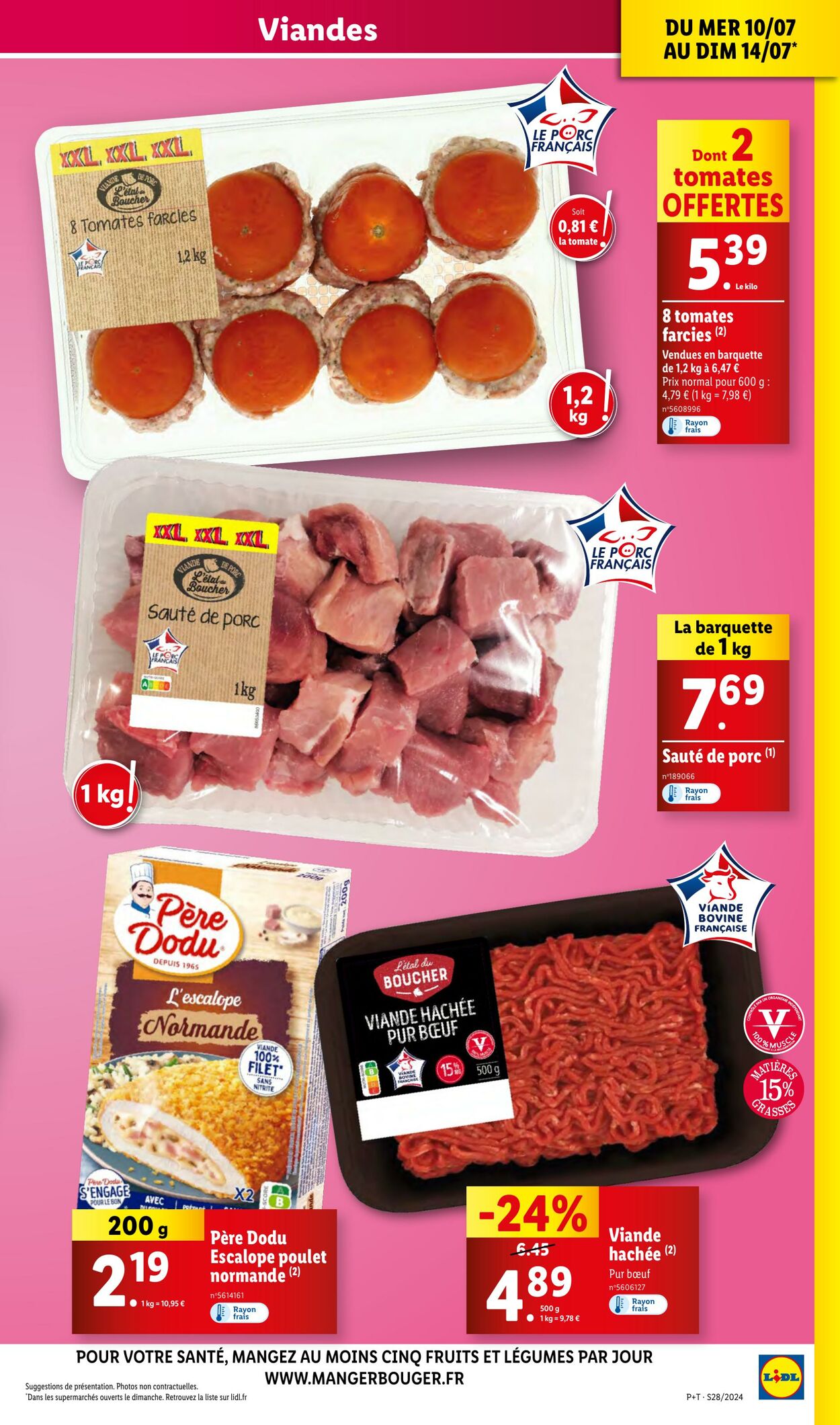 Catalogue Lidl 10.07.2024 - 16.07.2024