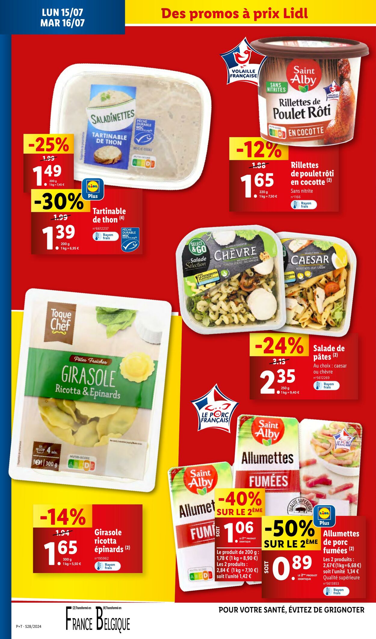 Catalogue Lidl 10.07.2024 - 16.07.2024