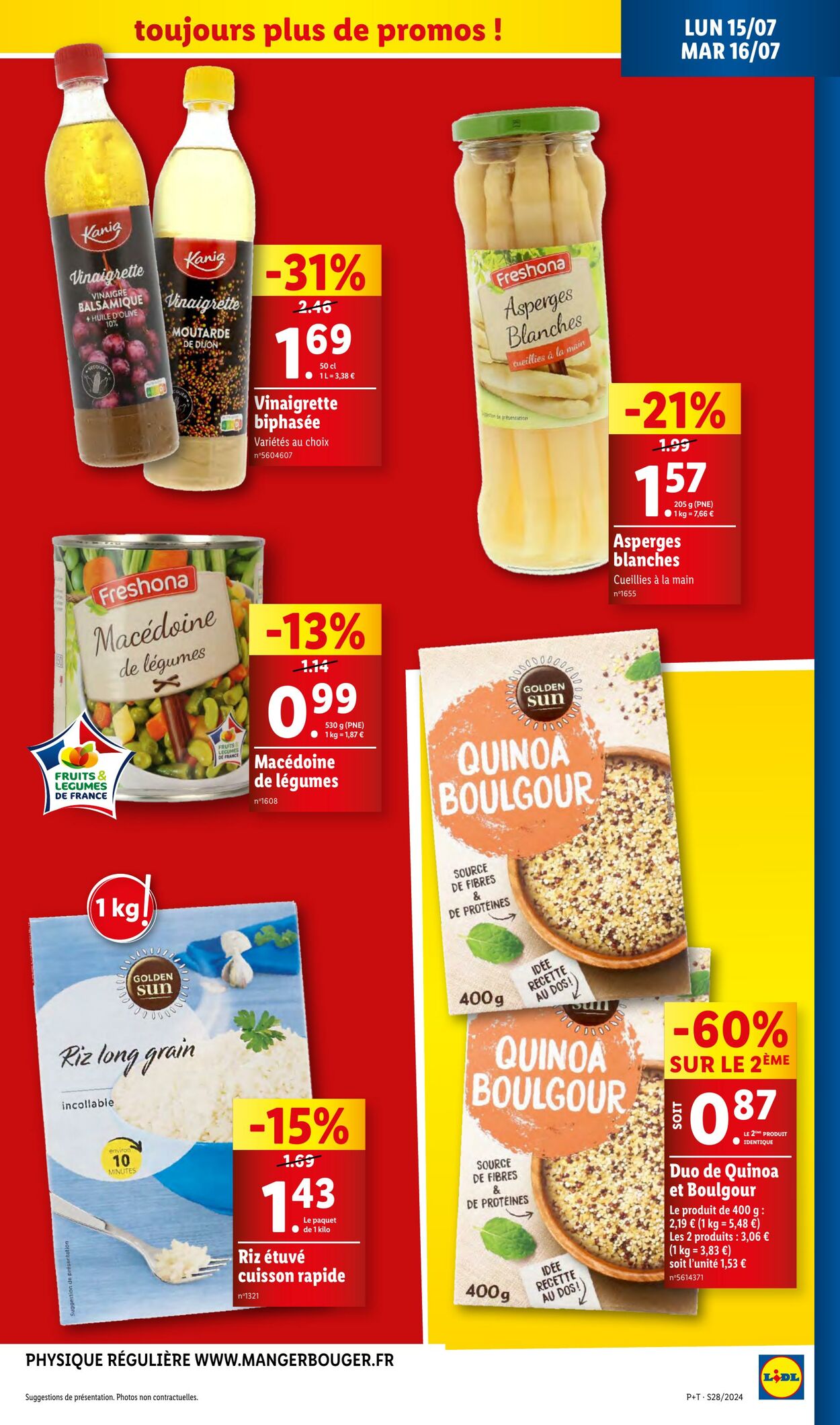 Catalogue Lidl 10.07.2024 - 16.07.2024