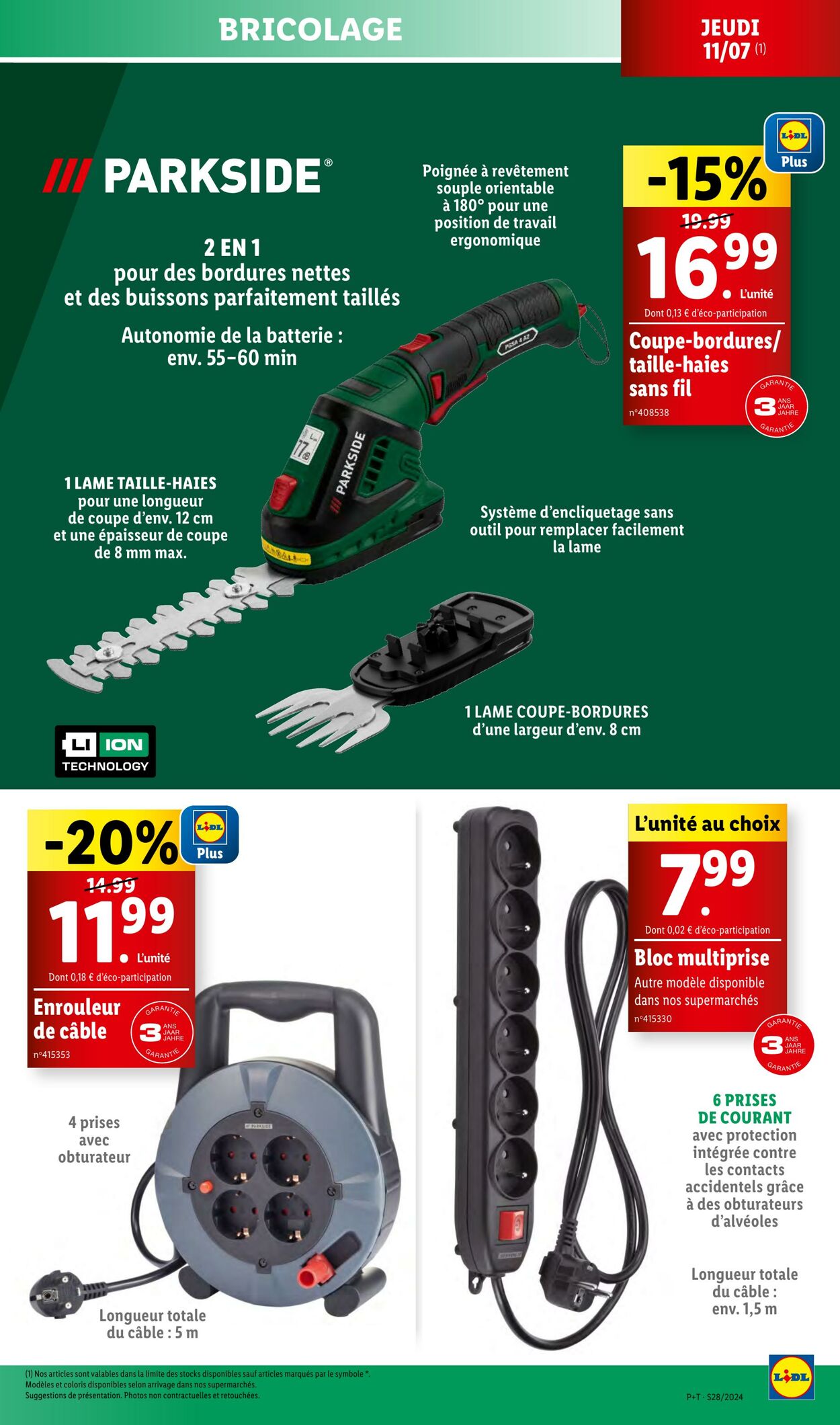 Catalogue Lidl 10.07.2024 - 16.07.2024