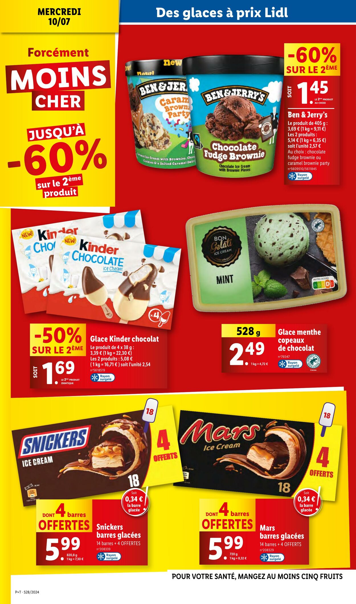 Catalogue Lidl 10.07.2024 - 16.07.2024