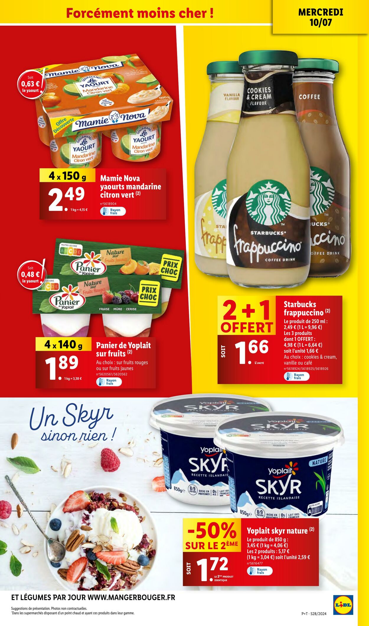 Catalogue Lidl 10.07.2024 - 16.07.2024