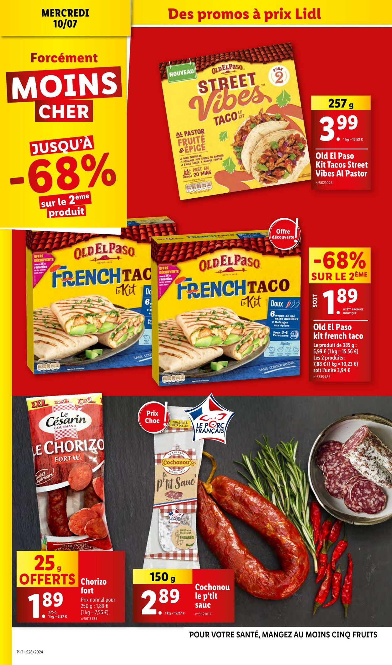 Catalogue Lidl 10.07.2024 - 16.07.2024