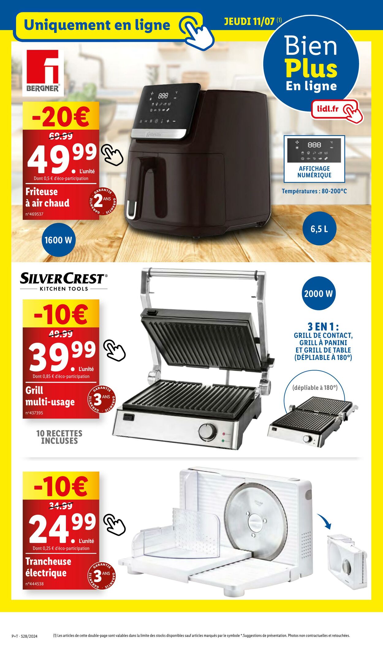 Catalogue Lidl 10.07.2024 - 16.07.2024