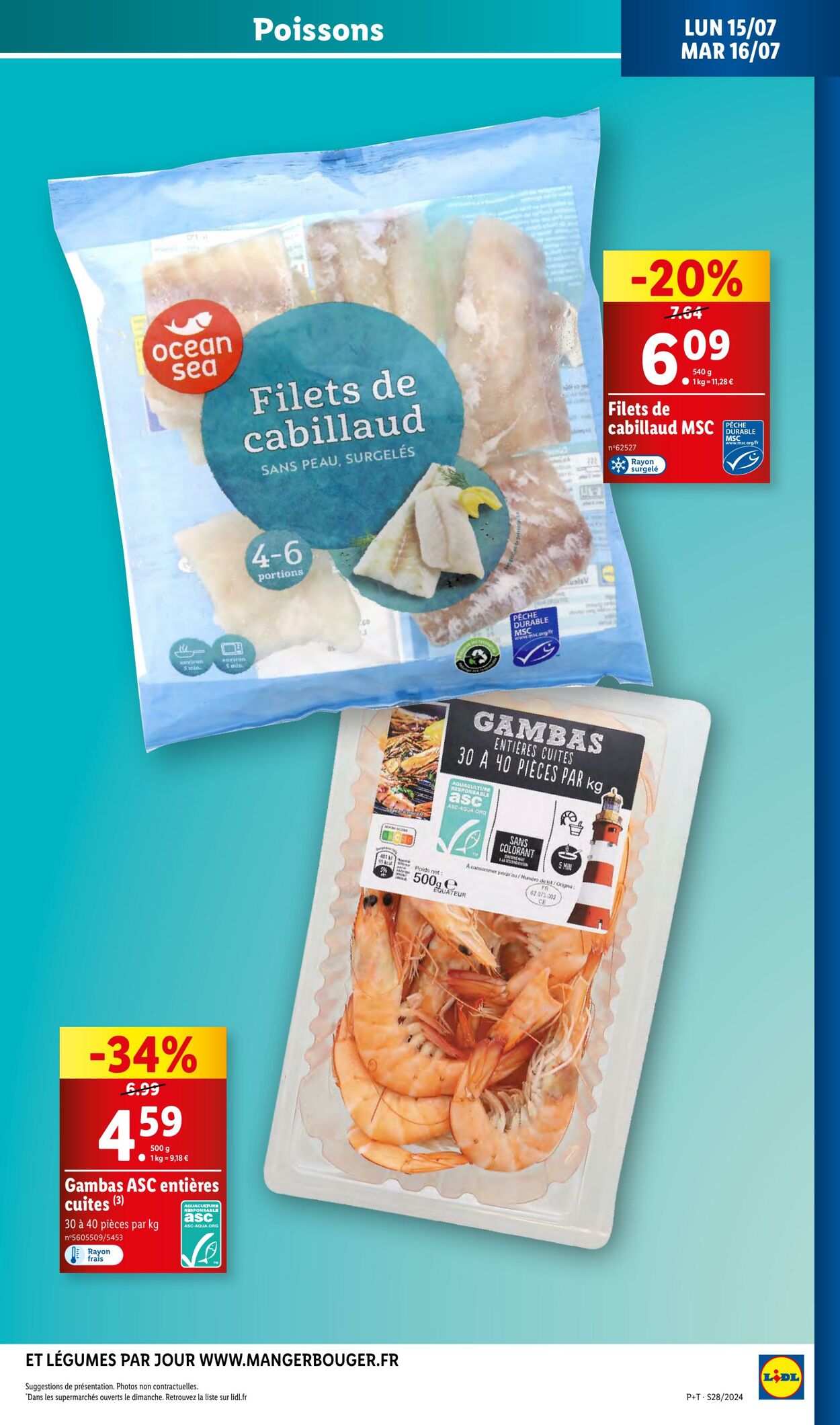 Catalogue Lidl 10.07.2024 - 16.07.2024