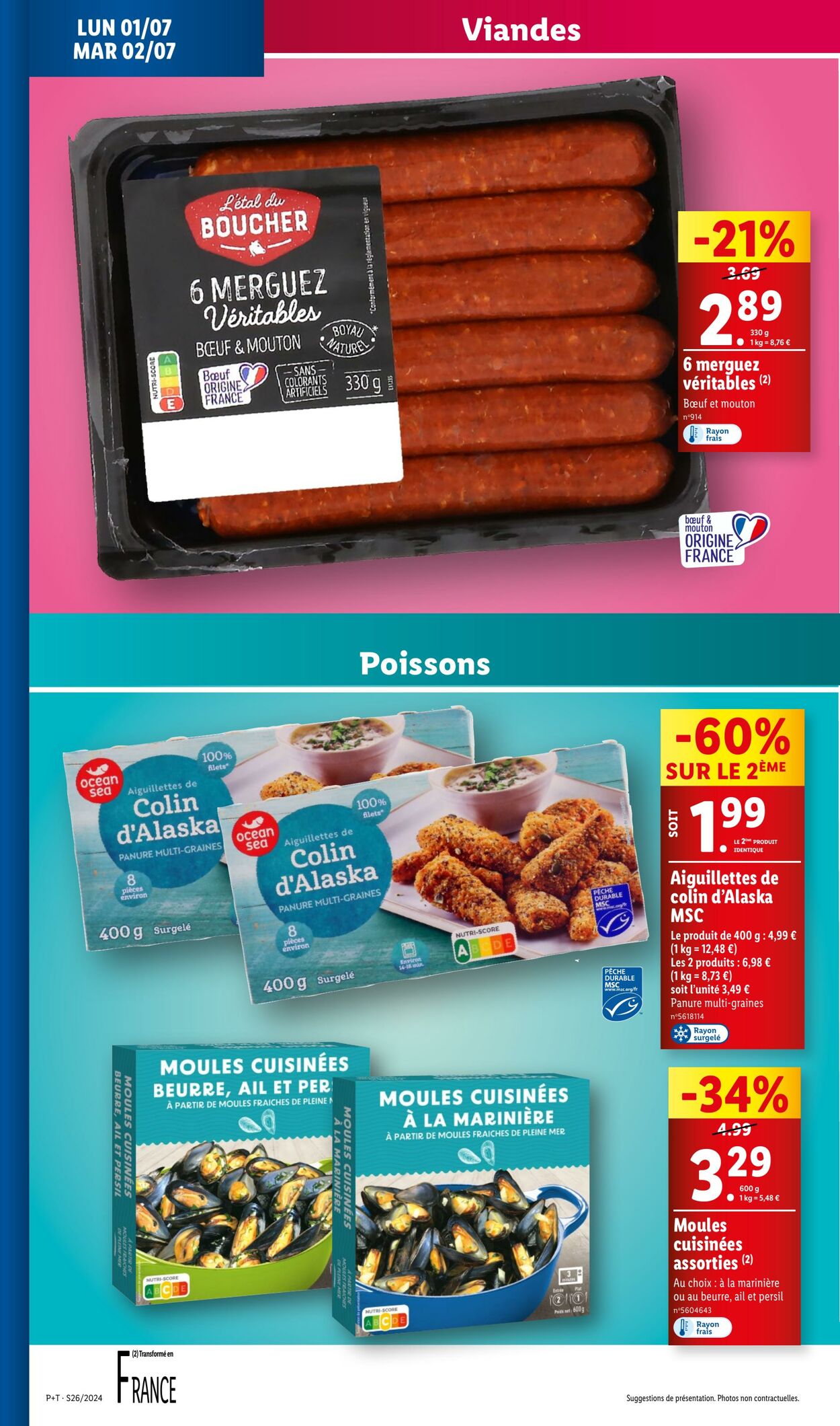 Catalogue Lidl 26.06.2024 - 02.07.2024