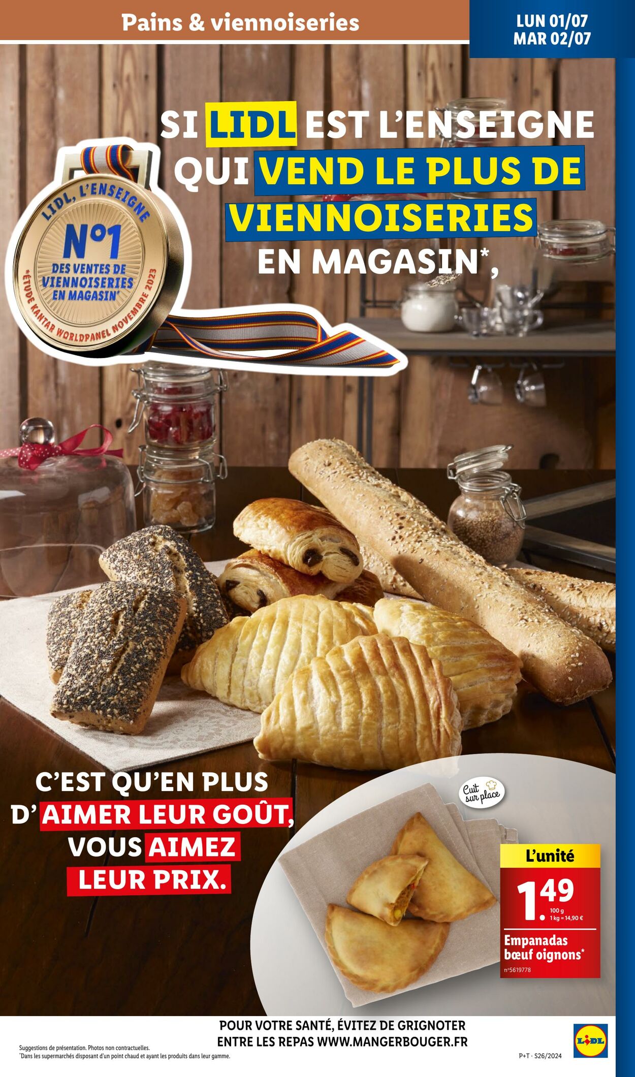 Catalogue Lidl 26.06.2024 - 02.07.2024