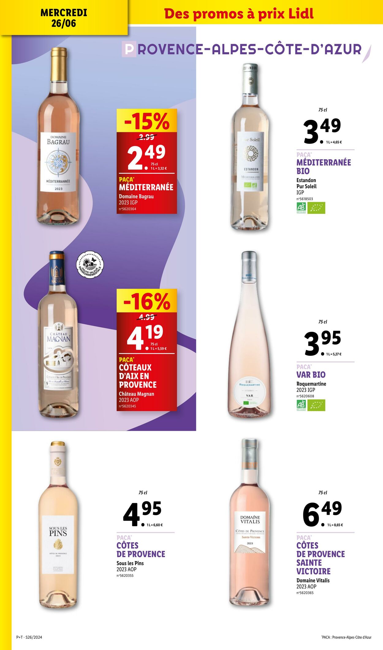 Catalogue Lidl 26.06.2024 - 02.07.2024