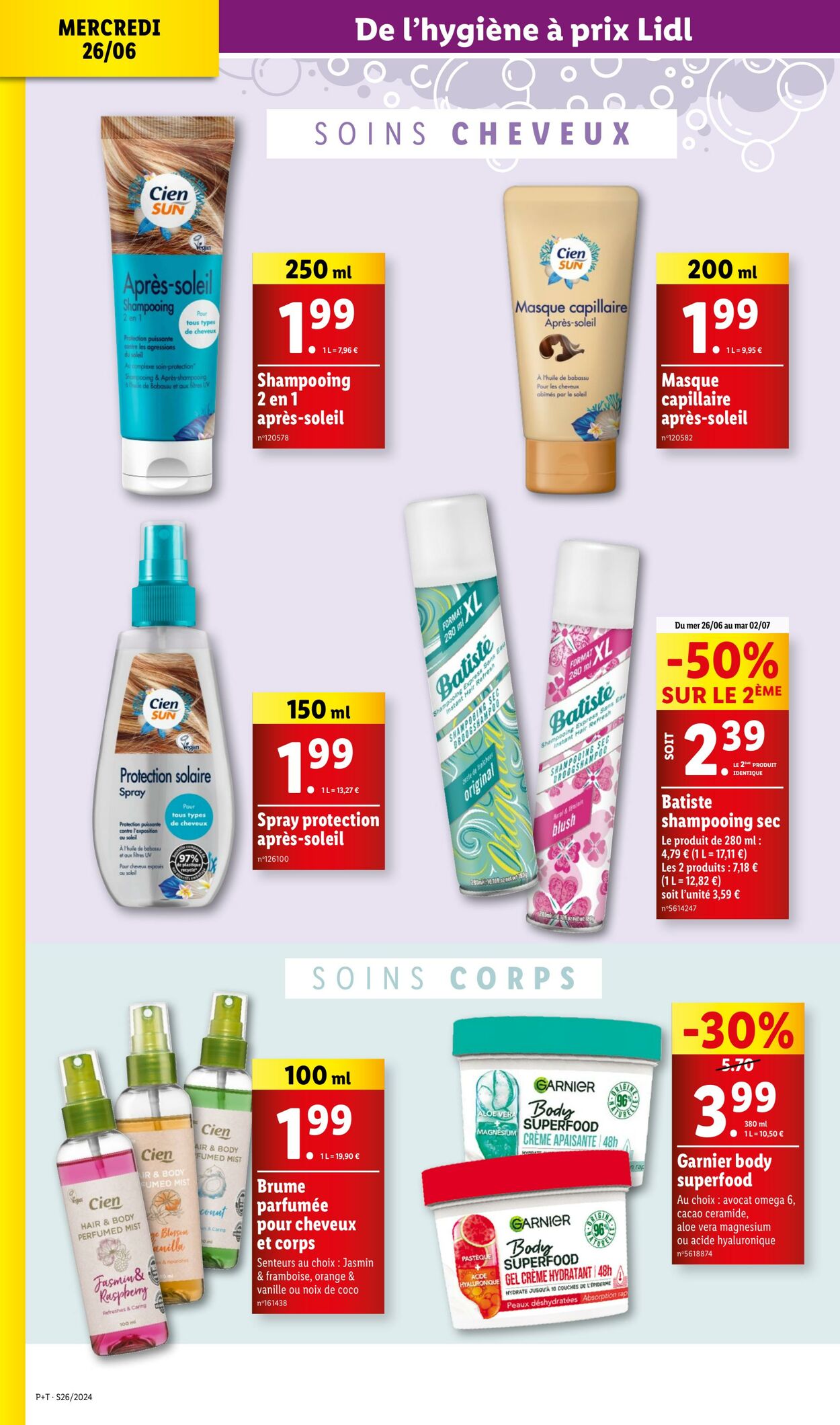 Catalogue Lidl 26.06.2024 - 02.07.2024