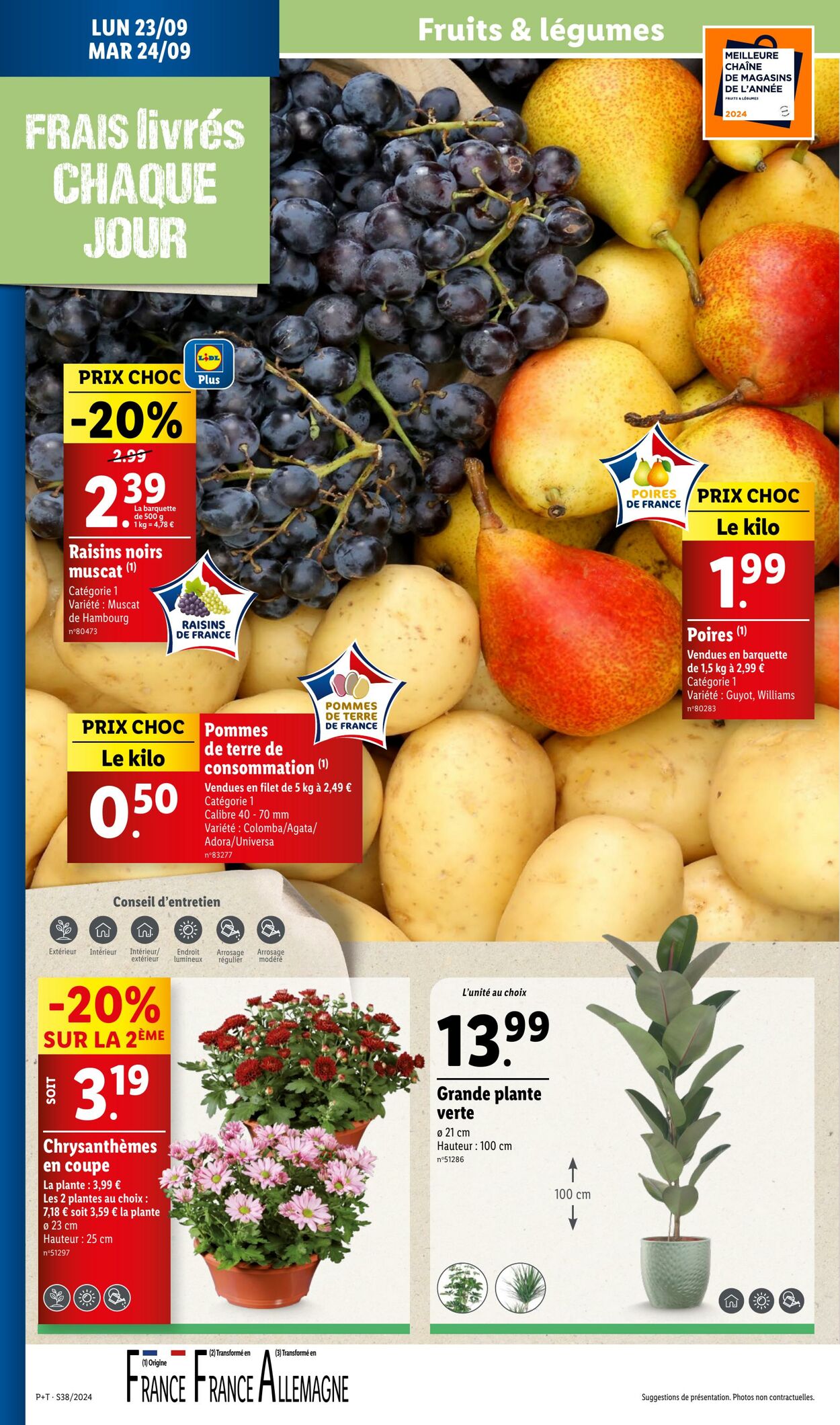 Catalogue Lidl 18.09.2024 - 25.09.2024