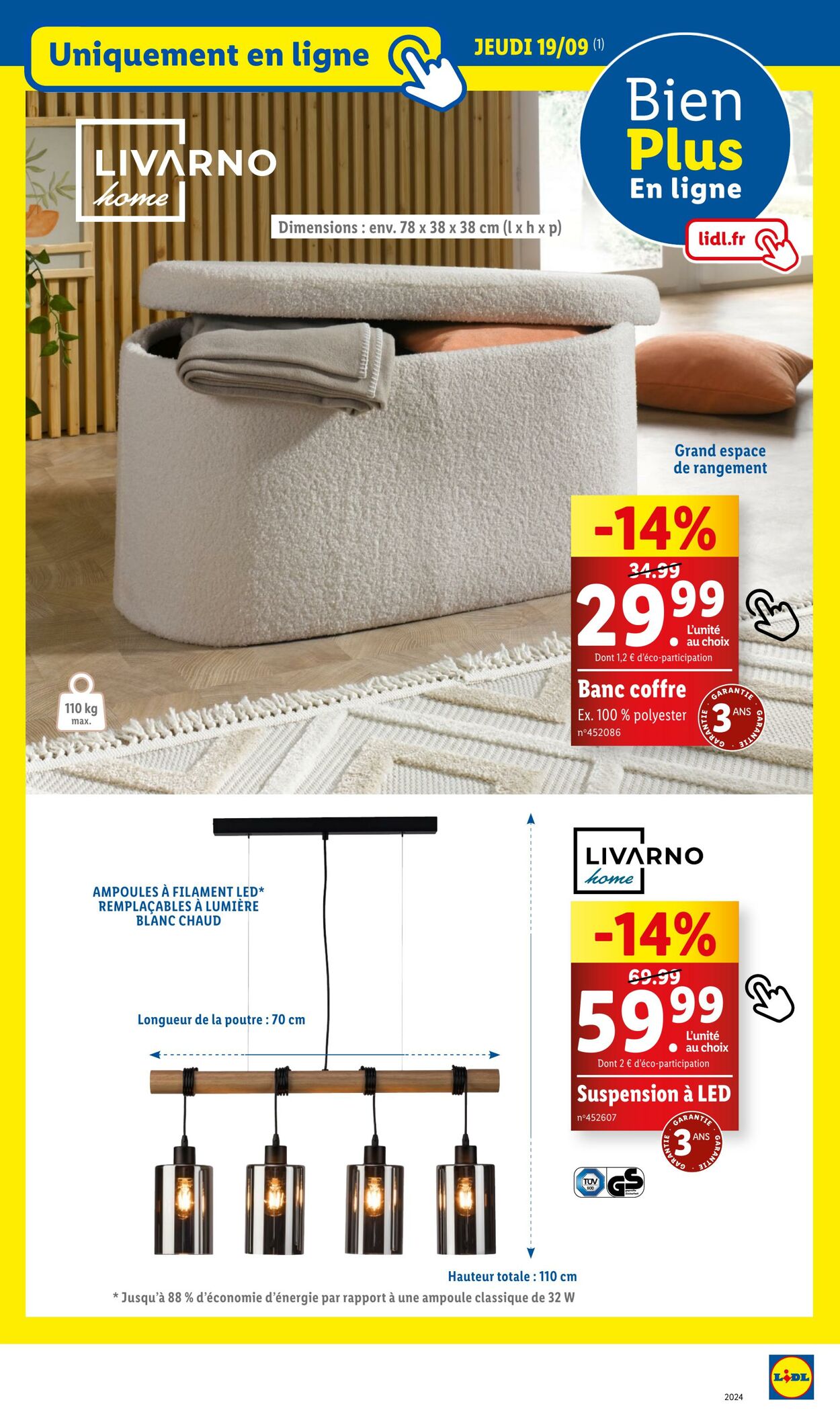 Catalogue Lidl 18.09.2024 - 25.09.2024