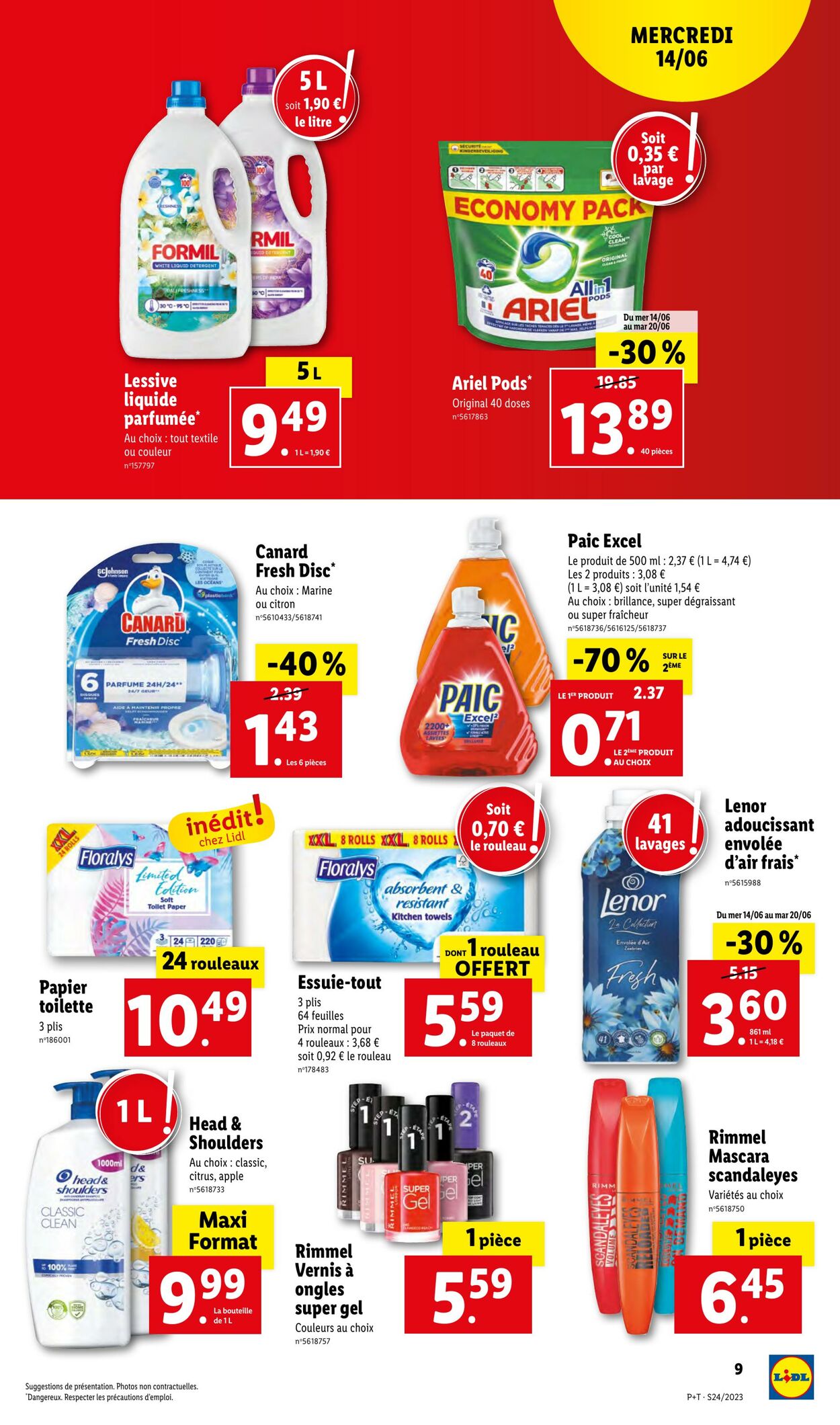 Catalogue Lidl 14.06.2023 - 20.06.2023