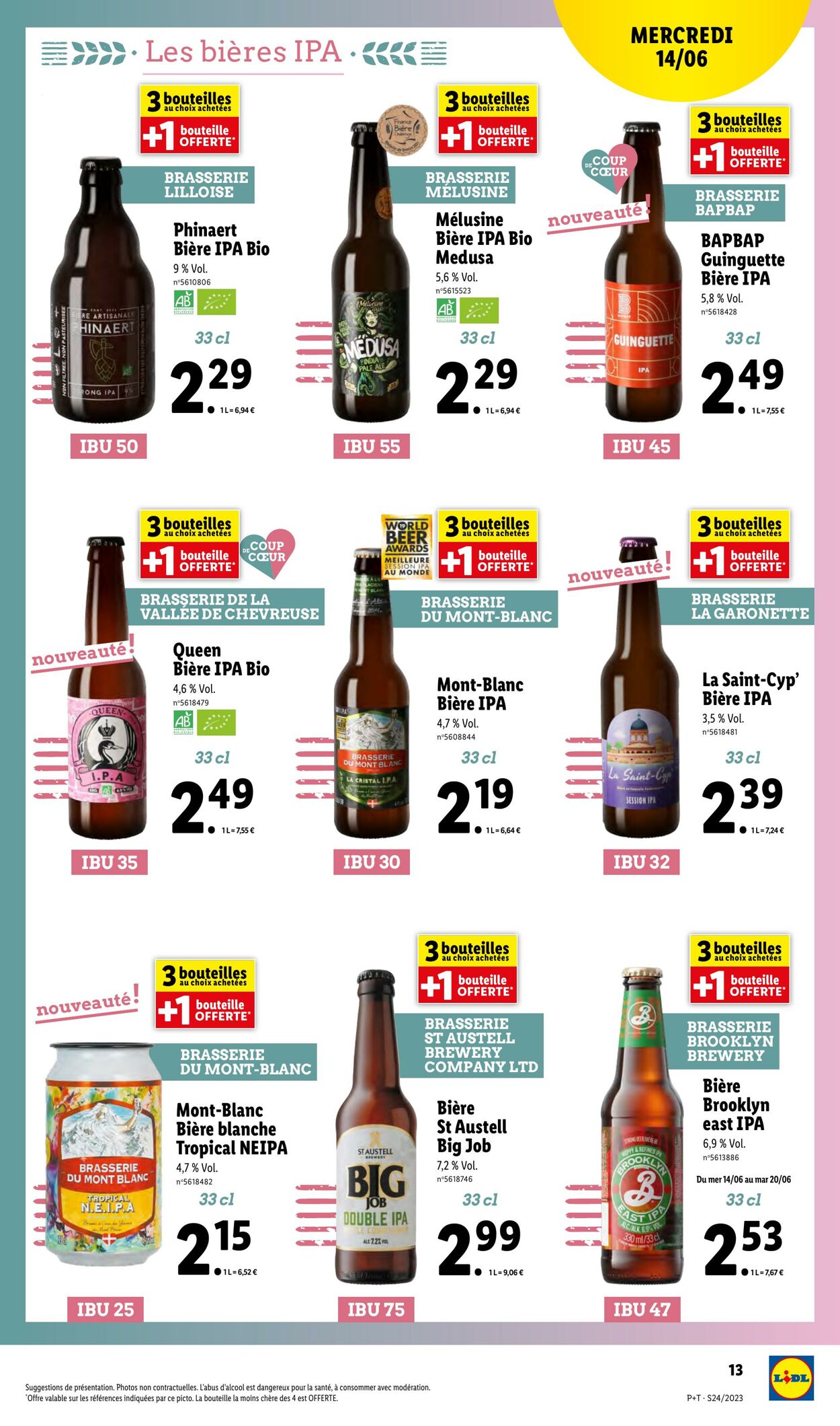 Catalogue Lidl 14.06.2023 - 20.06.2023